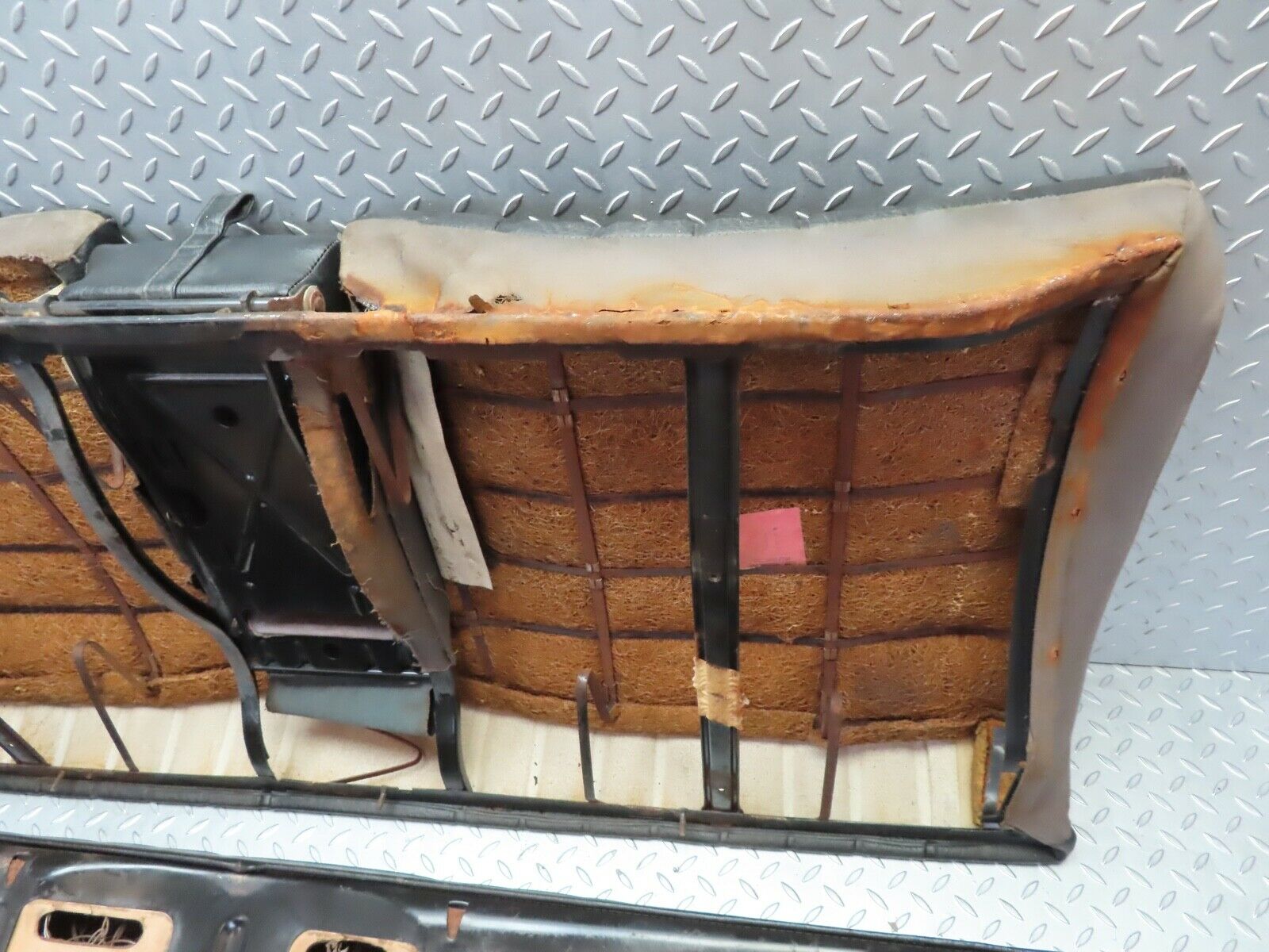 20779 Mercedes-Benz W114 250CE Coupe Rear Seat Black 1159240116