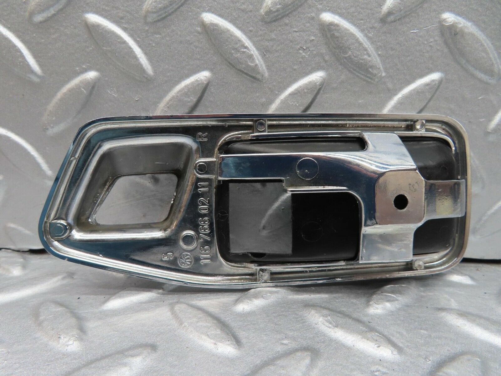 16058 Mercedes-Benz W123 280E Chrome Frame For Door Opener Right 1167660211