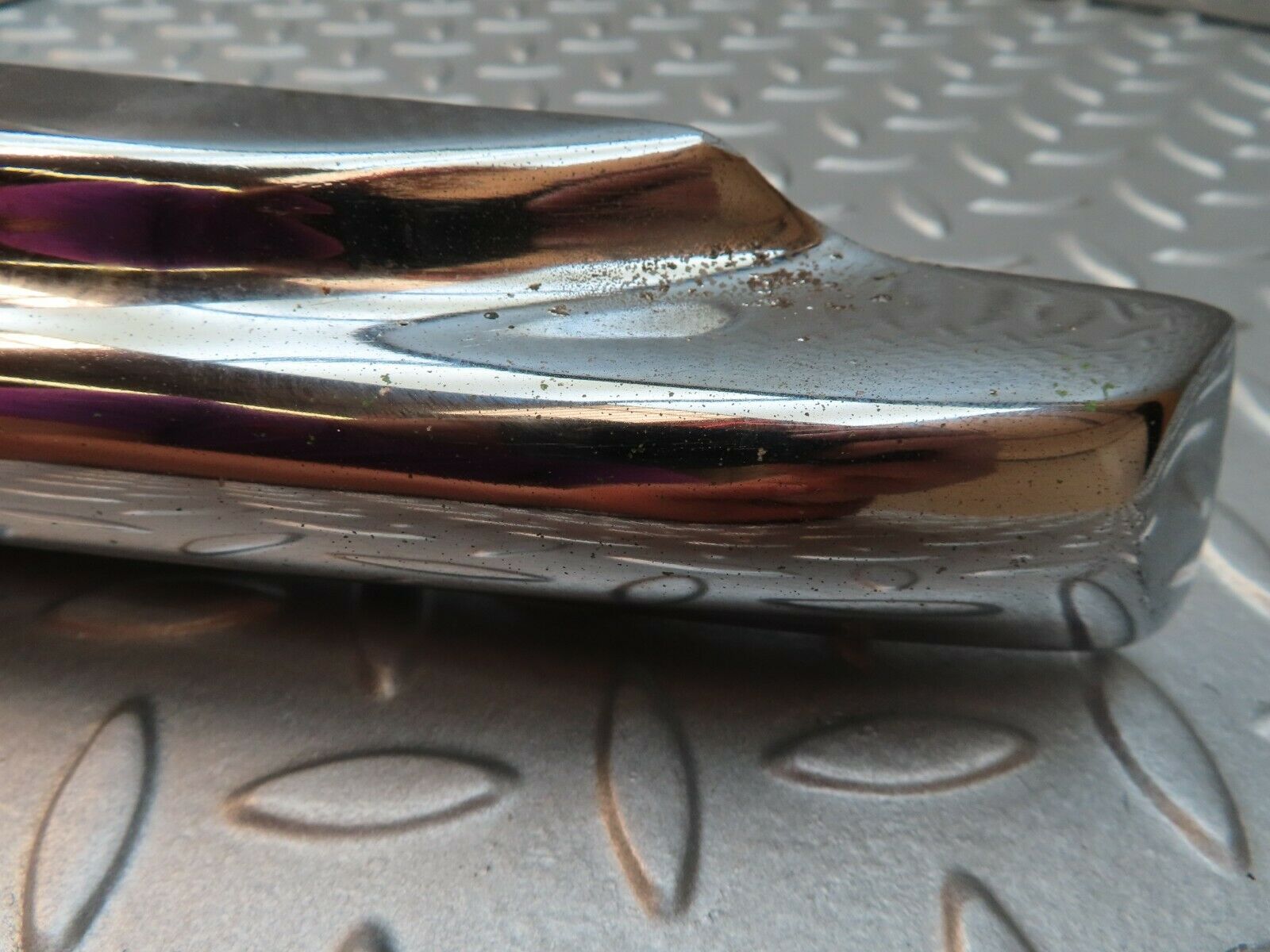 3473 Mercedes-Benz W108 280SE Front Right Upper Bumper Chrome