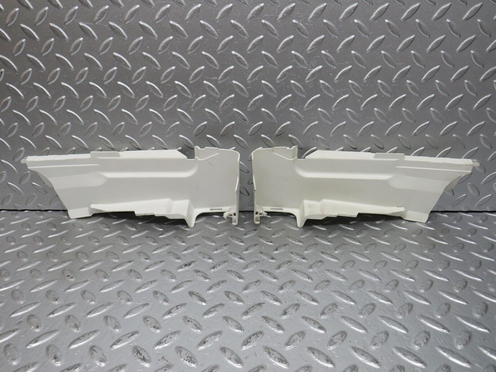 31221 Mercedes-Benz S124 220TE Fr. Door Lock Cover Pair 1247231808 1247231708