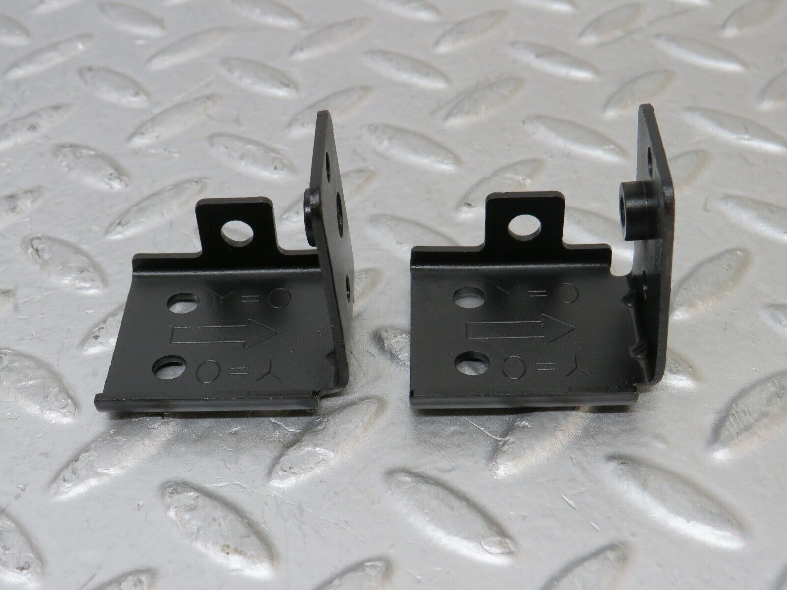 35170 Mercedes-Benz W221 Engine Bay Crash Sensor Bracket 2x 2215458040