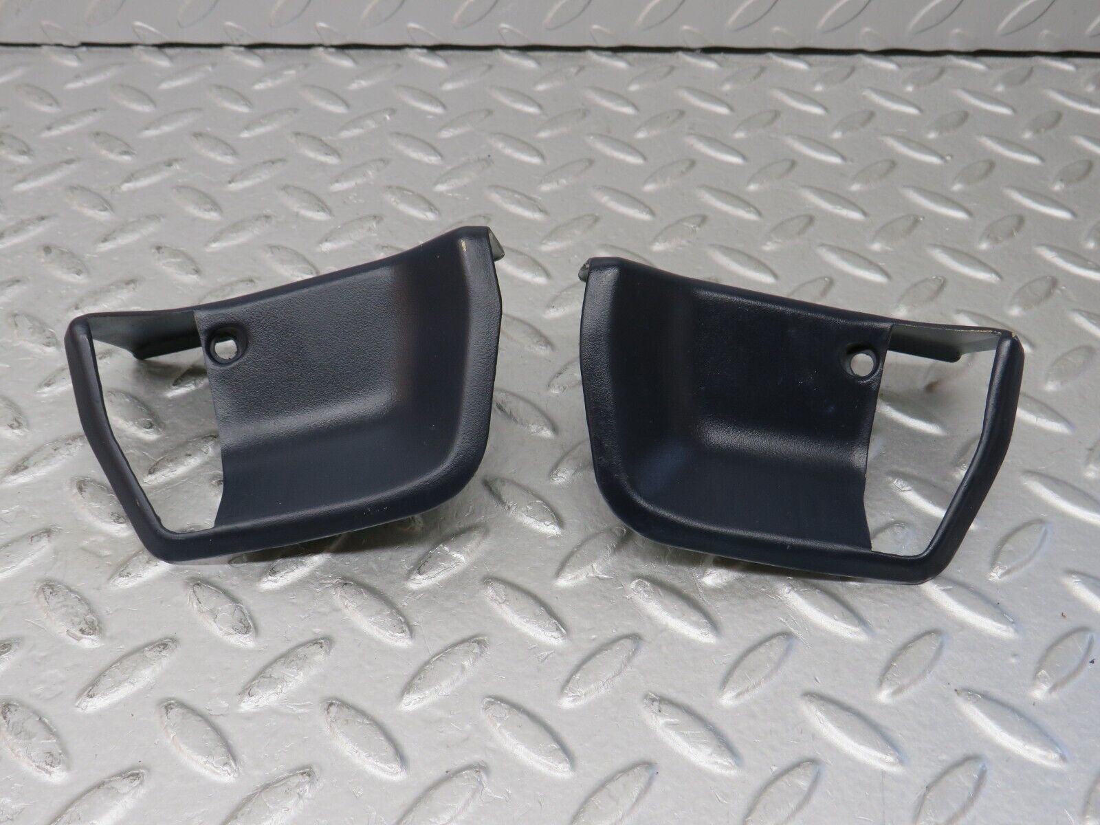 36840 Mercedes-Benz R129 300SL-24 Front Left Seat Release Trim 2x Blue 1299190920 1299191020
