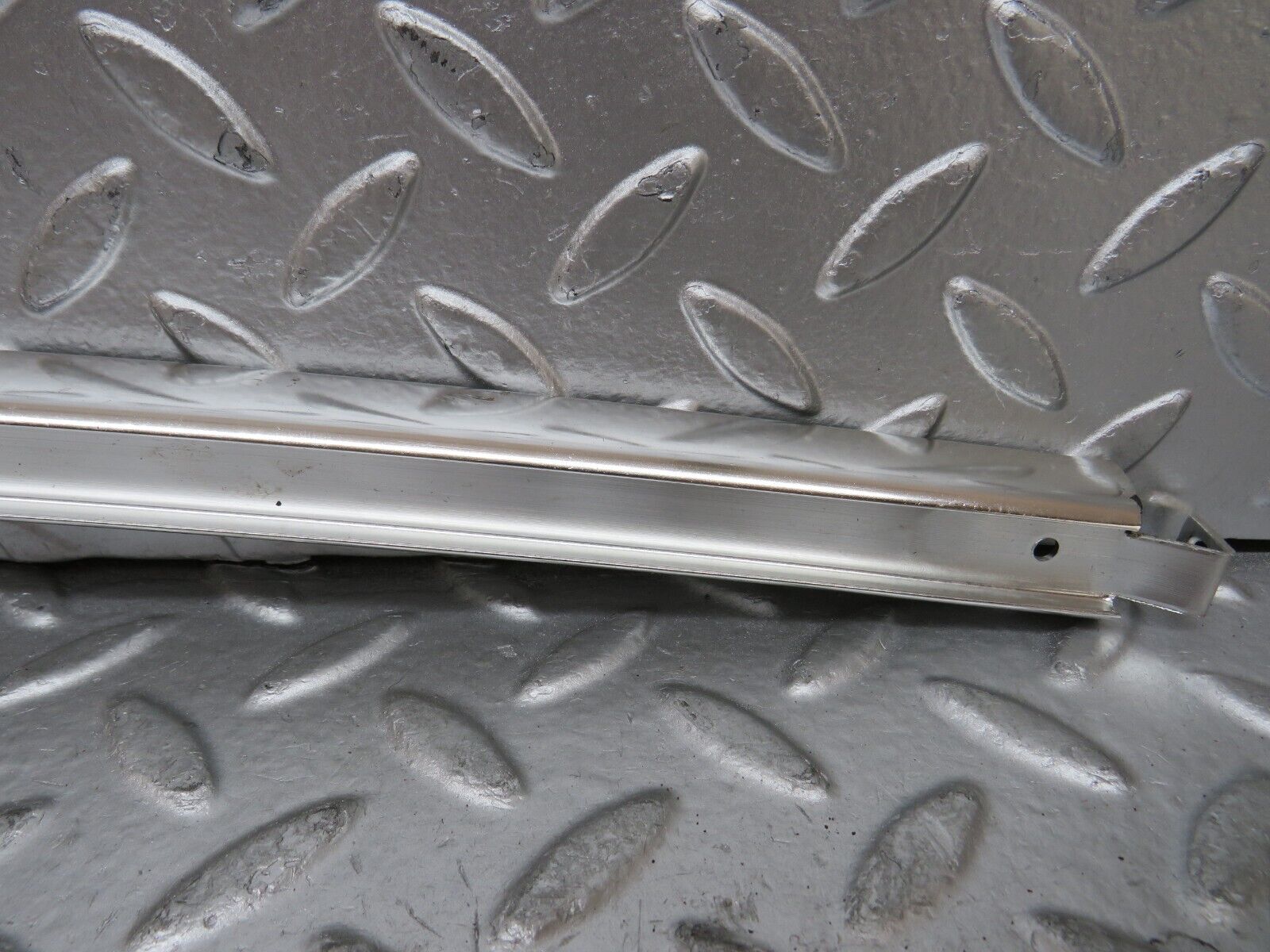 26785 Mercedes-Benz W123 240D Rear Left Chrome Window Channel