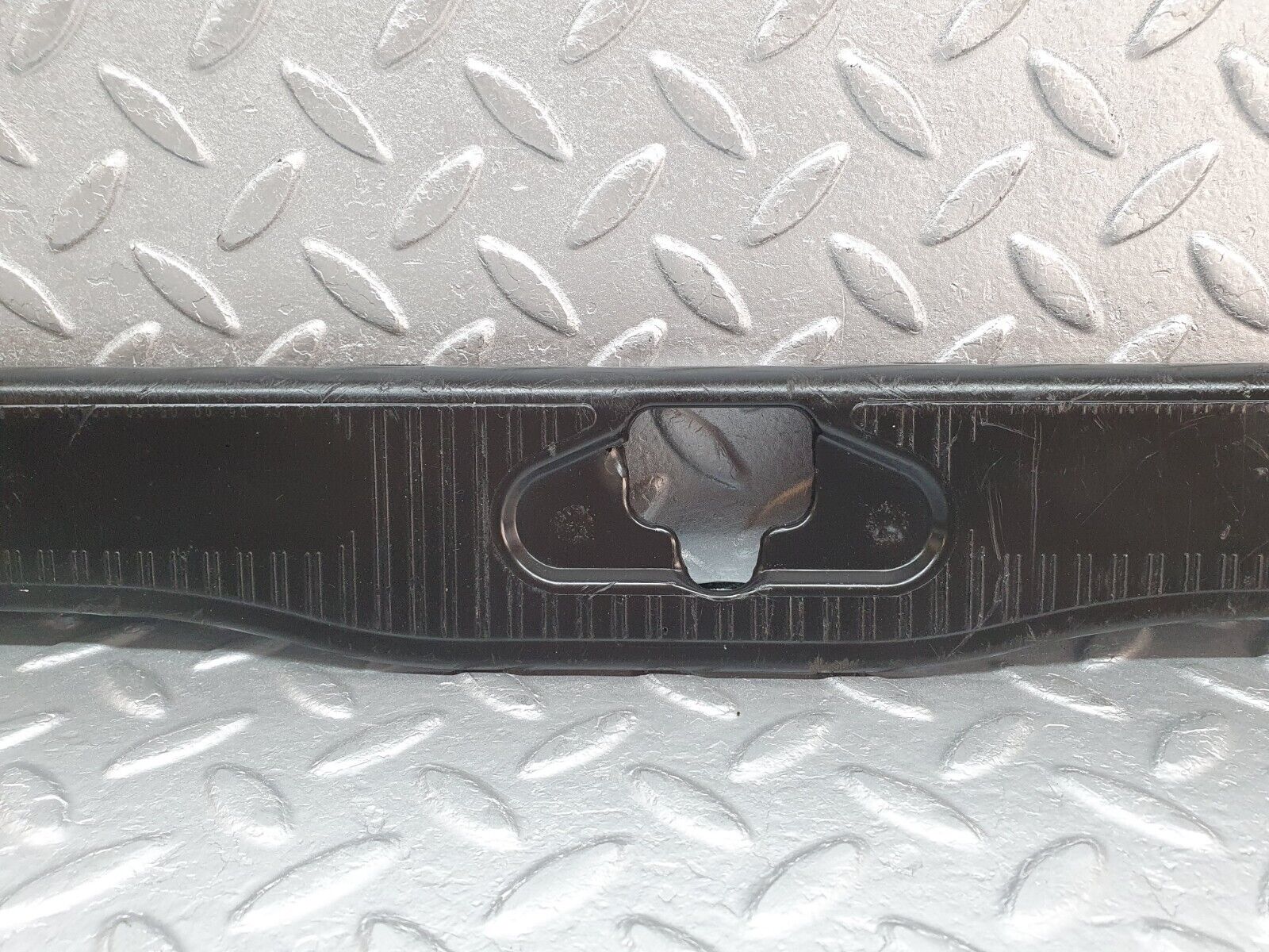 40798 Mercedes-Benz W123 300D Trunk Cover Trim Black 1236980089