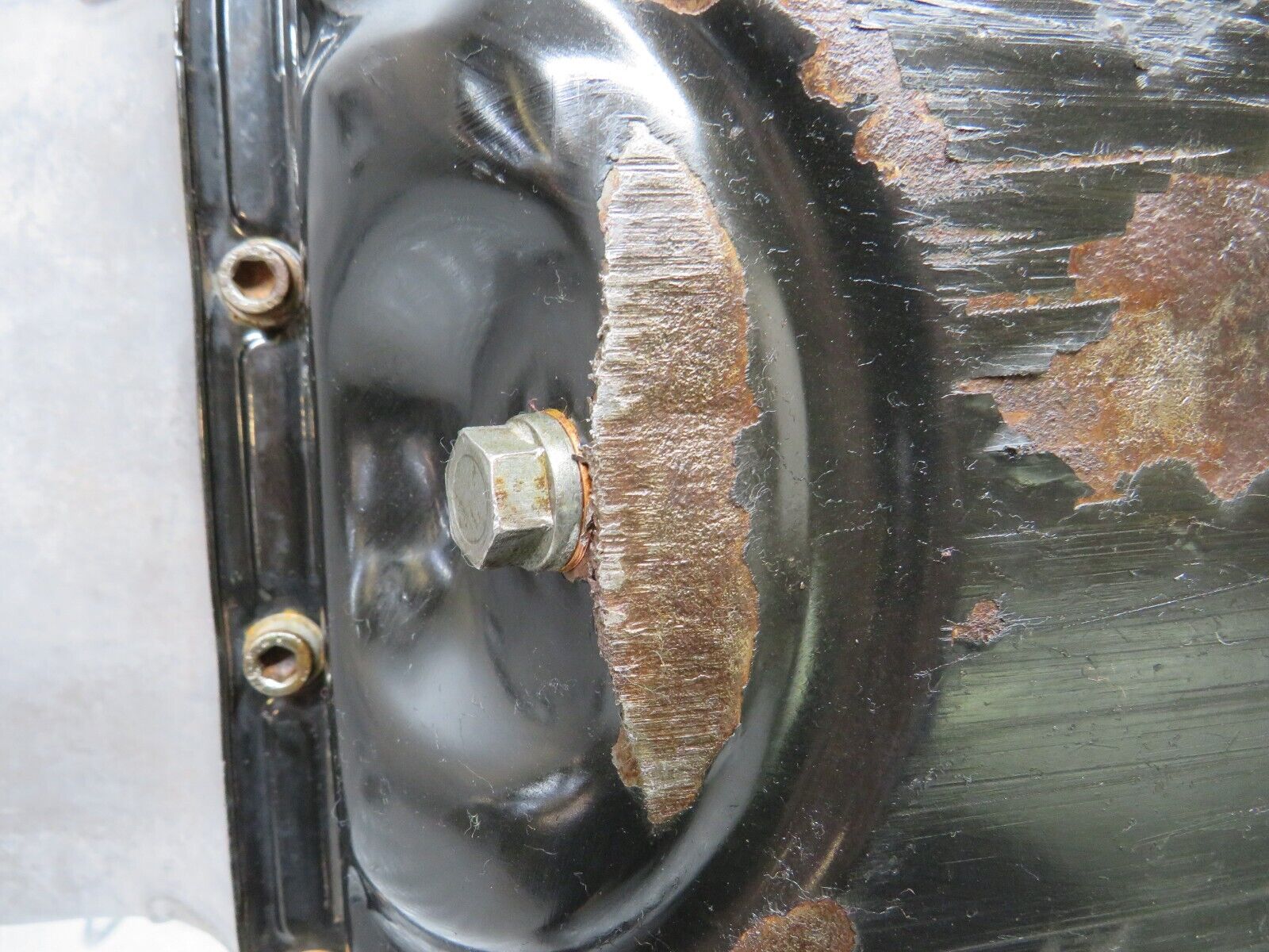 34530 Mercedes-Benz C126 380SEC Coupe Oil Pan Oil Sump 1170140002