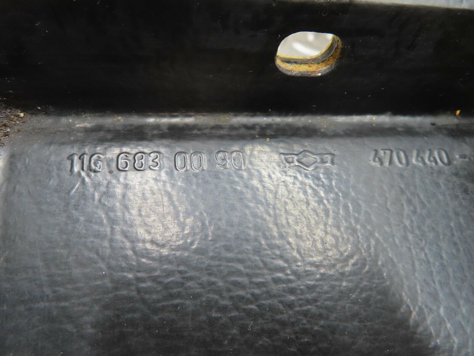 14301 Mercedes-Benz W116 350SE Centre Console Black 1166830090