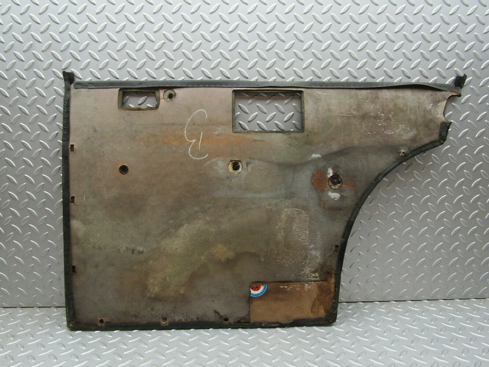 3265 Mercedes-Benz W115 220D Rear Left Door Card Black