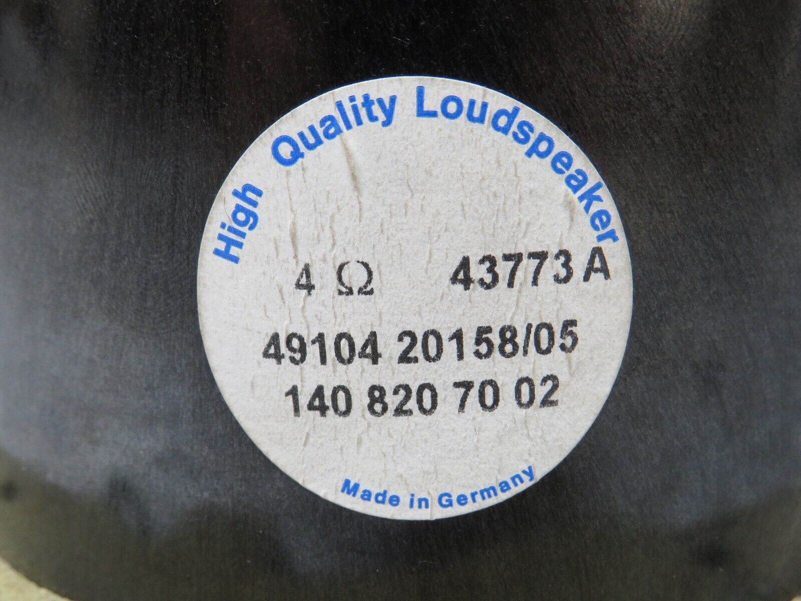 35330 Mercedes-Benz W140 Rear Loudspeaker 1408207002