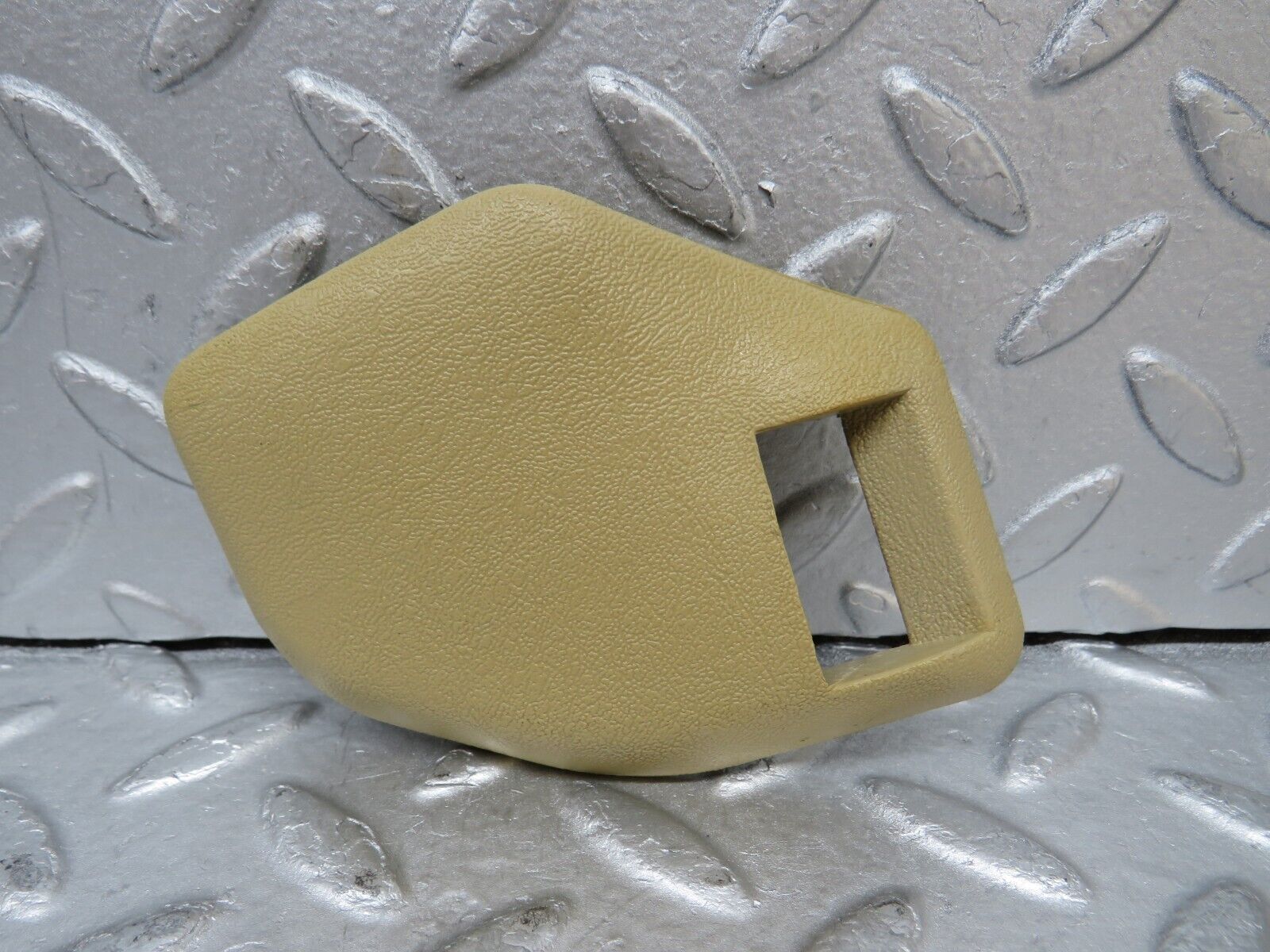 37057 Mercedes-Benz C126 420SEC Coupe Seat Belt Runner Cover Left Beige 1268680939