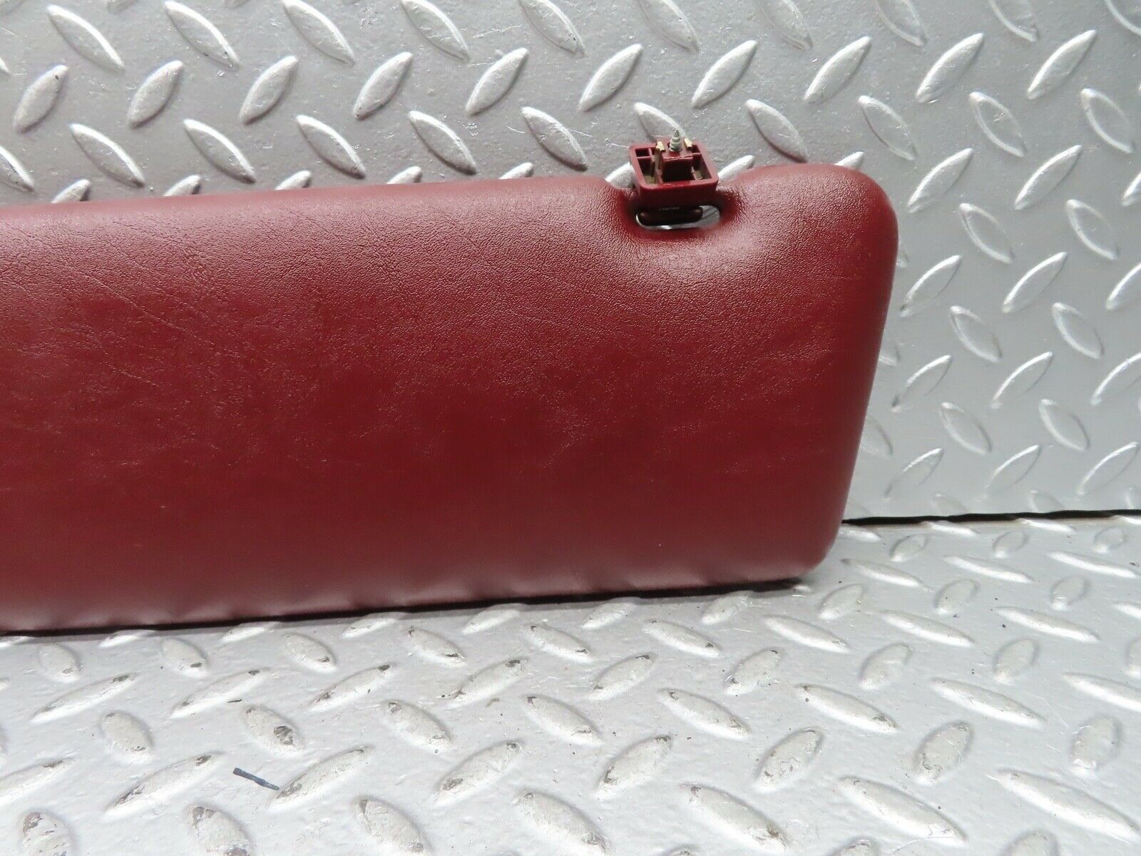 21466 Mercedes-Benz W126 300SE Sun Visor Right Side Burgundy Red