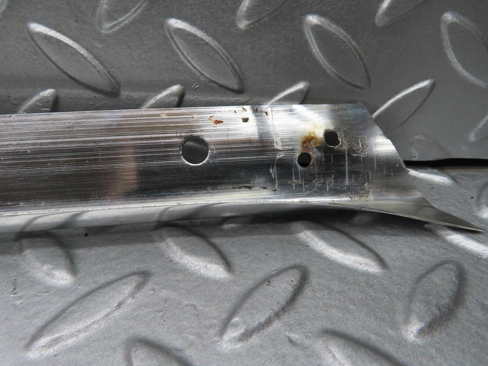 14089 Mercedes-Benz C107 280SLC Roof Chrome Moulding Trim Right Side