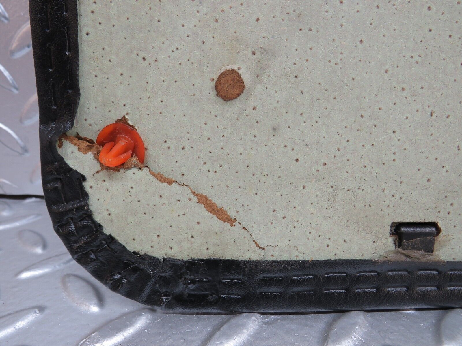 28203 Mercedes-Benz S123 240D Wagon Front Left Door Card Black