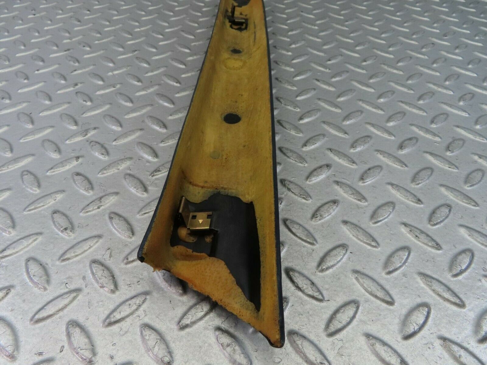 9669 Mercedes-Benz C123 280CE Coupe A Pillar Trim Cover Right Side Blue