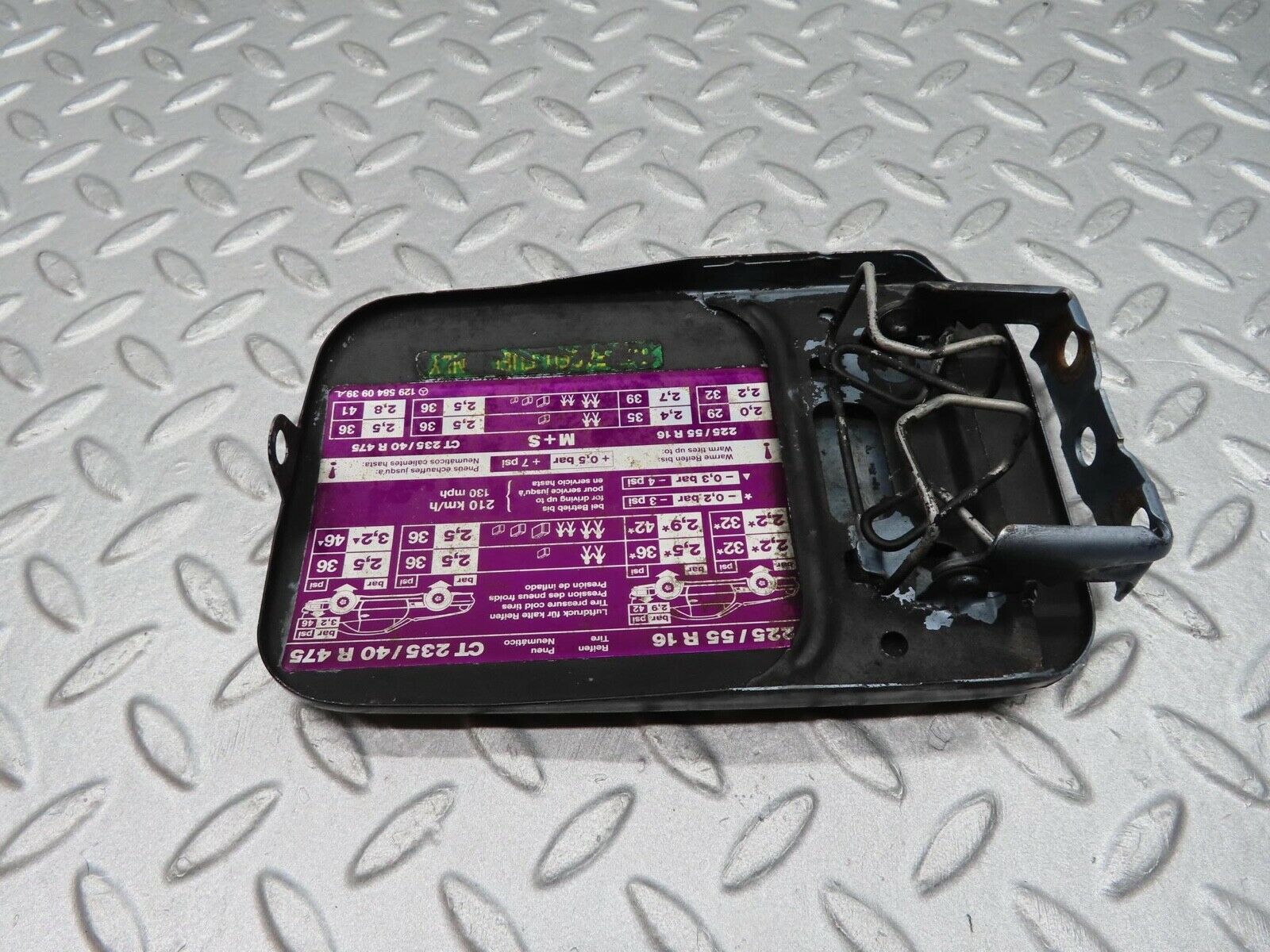 12001 Mercedes-Benz R129 300SL Coupe Fuel Tank Flap Cap 1295840939