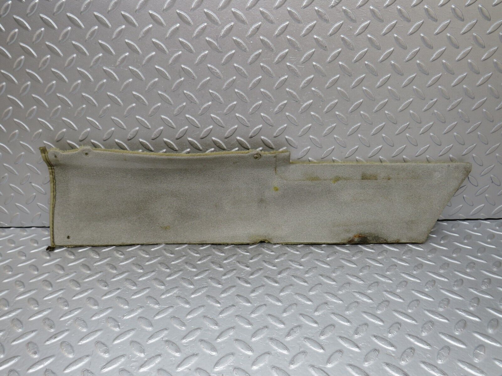 36593 Mercedes-Benz W201 190E 2.0L Door Sill Floor Carpet Left Side Beige