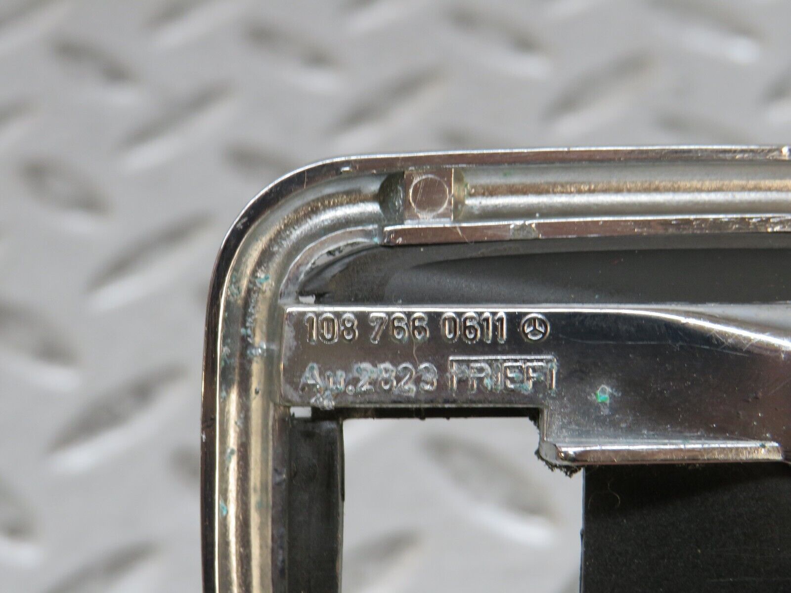 28808 Mercedes-Benz W123 230E Chrome Frame For Door Opener Right 1087660611