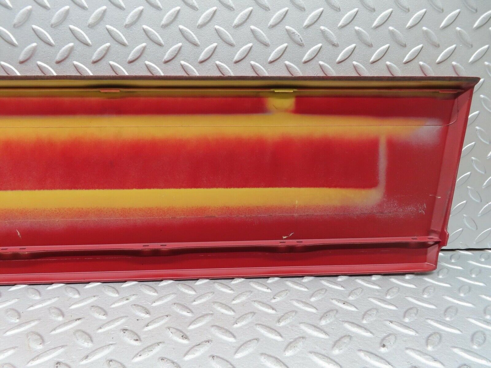 14630 Mercedes-Benz W201 190E Front Left Door Moulding Trim Red 2016905540