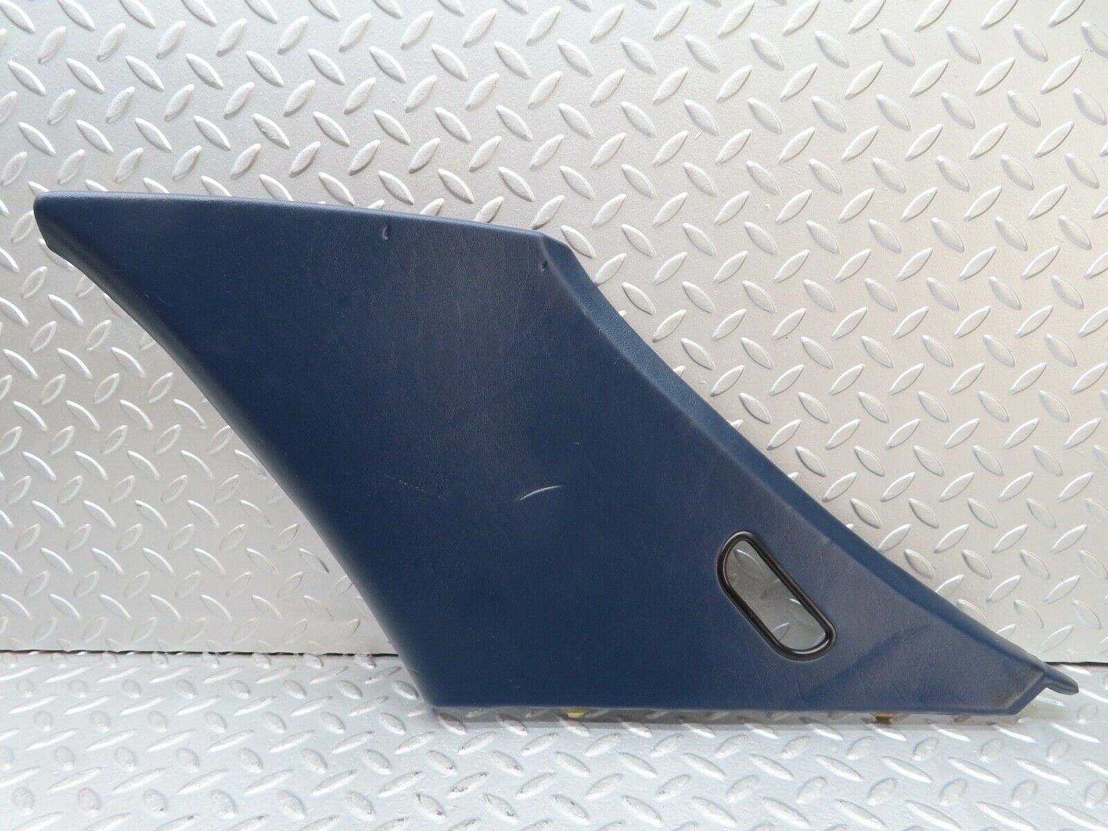 16813 Mercedes-Benz C123 280CE Coupe C Pillar Cover Right Side Blue 1236950644