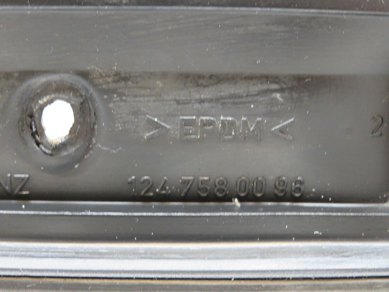 25673 Mercedes-Benz W124 280E Trunk Chrome N. Plate Light Holder 1247580096