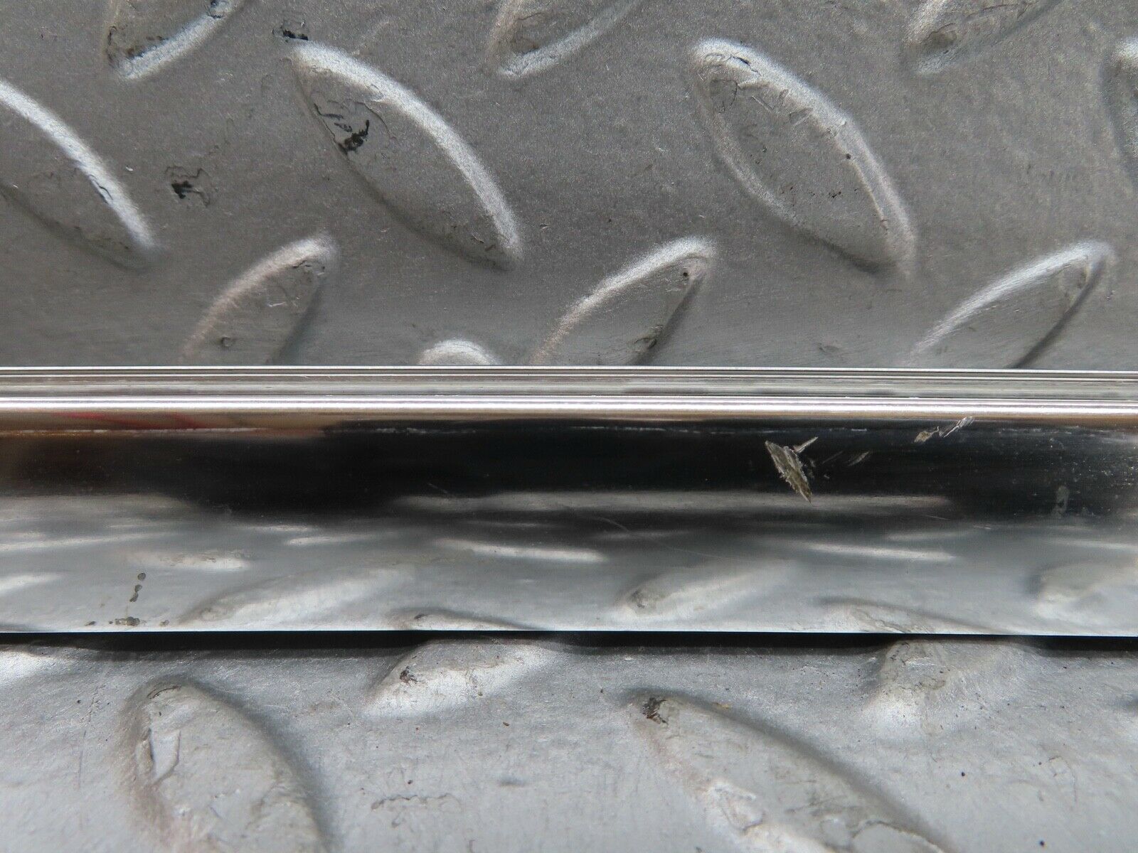 18800 Mercedes-Benz W116 Rear Right Door Chrome Window Channel 1167300419