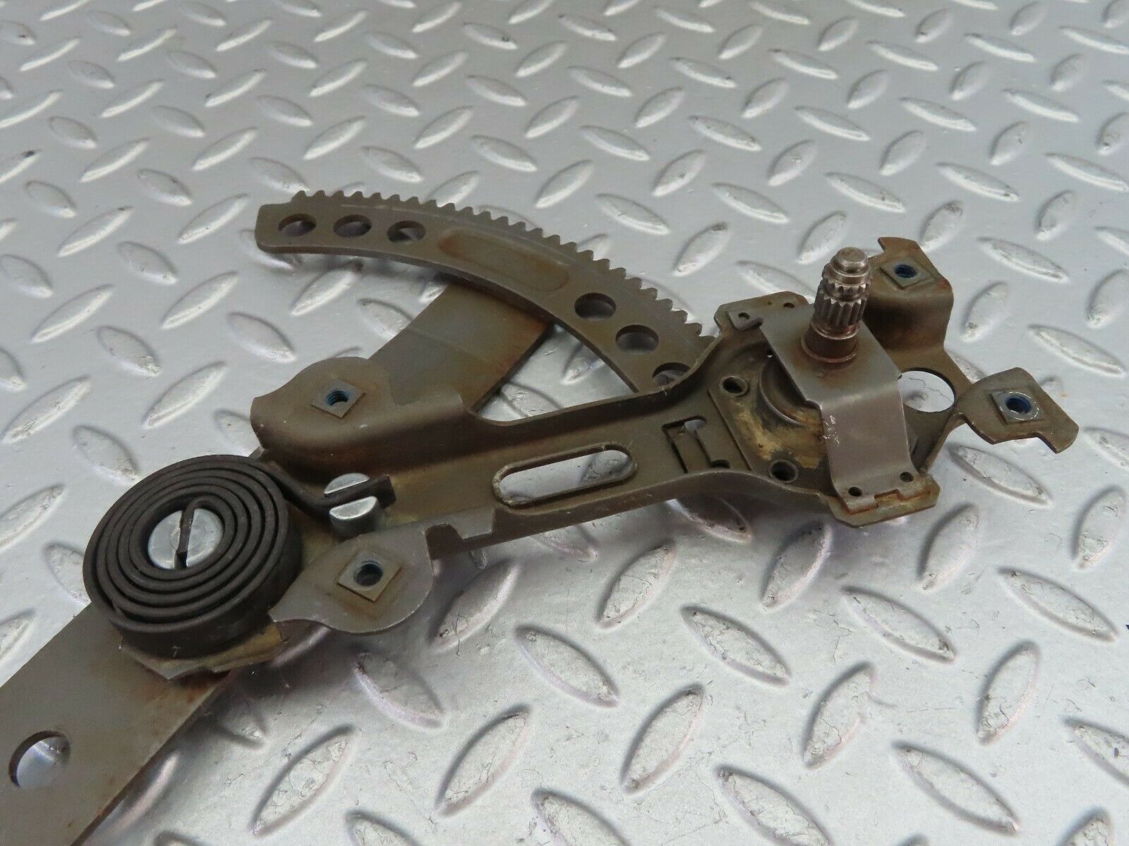 7726 Mercedes-Benz S123 230TE Wagon Front Left Manual Window Regulator