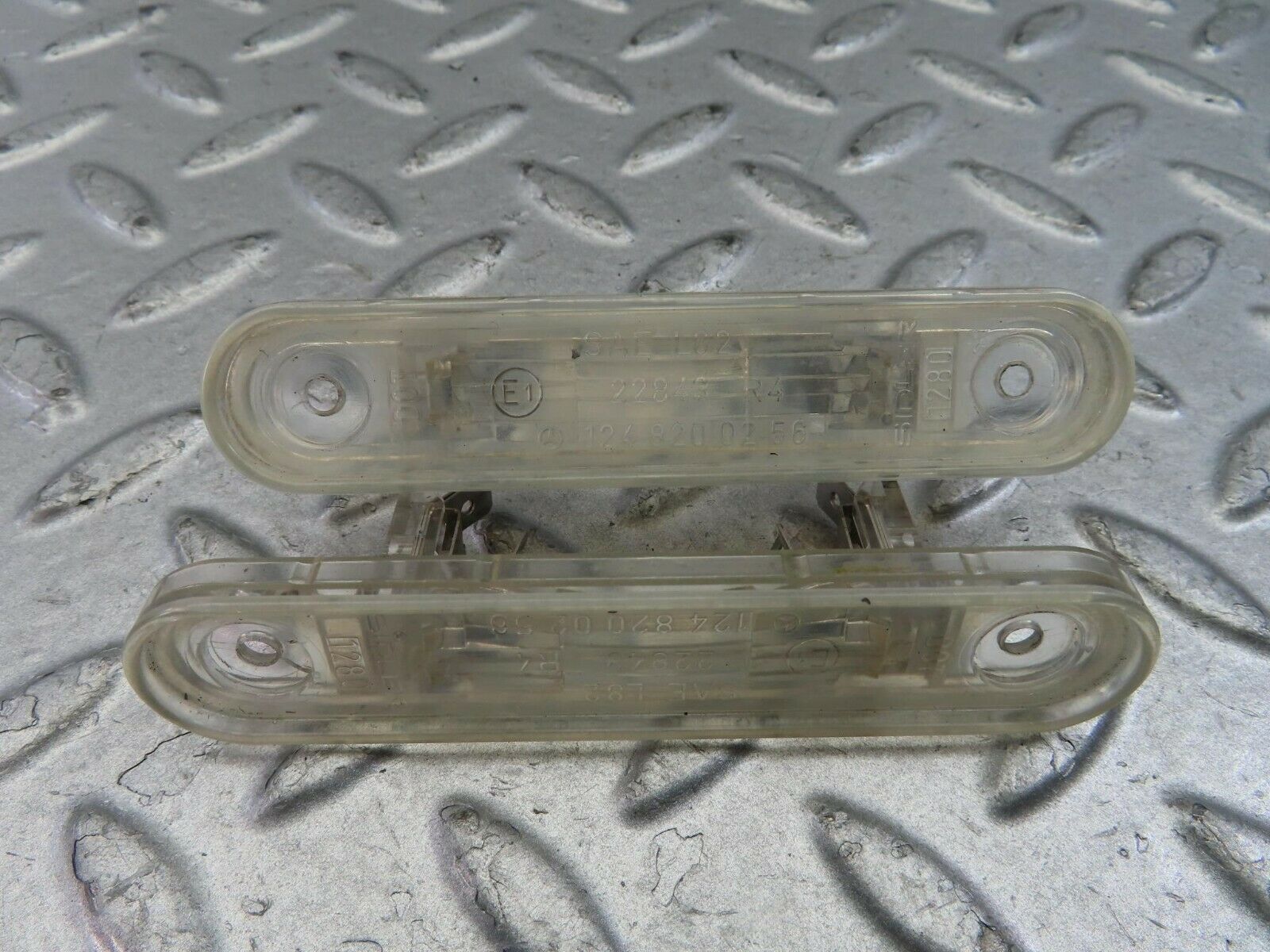 9729 Mercedes-Benz C124 300CE Coupe number Plate Light Pair 1248200256