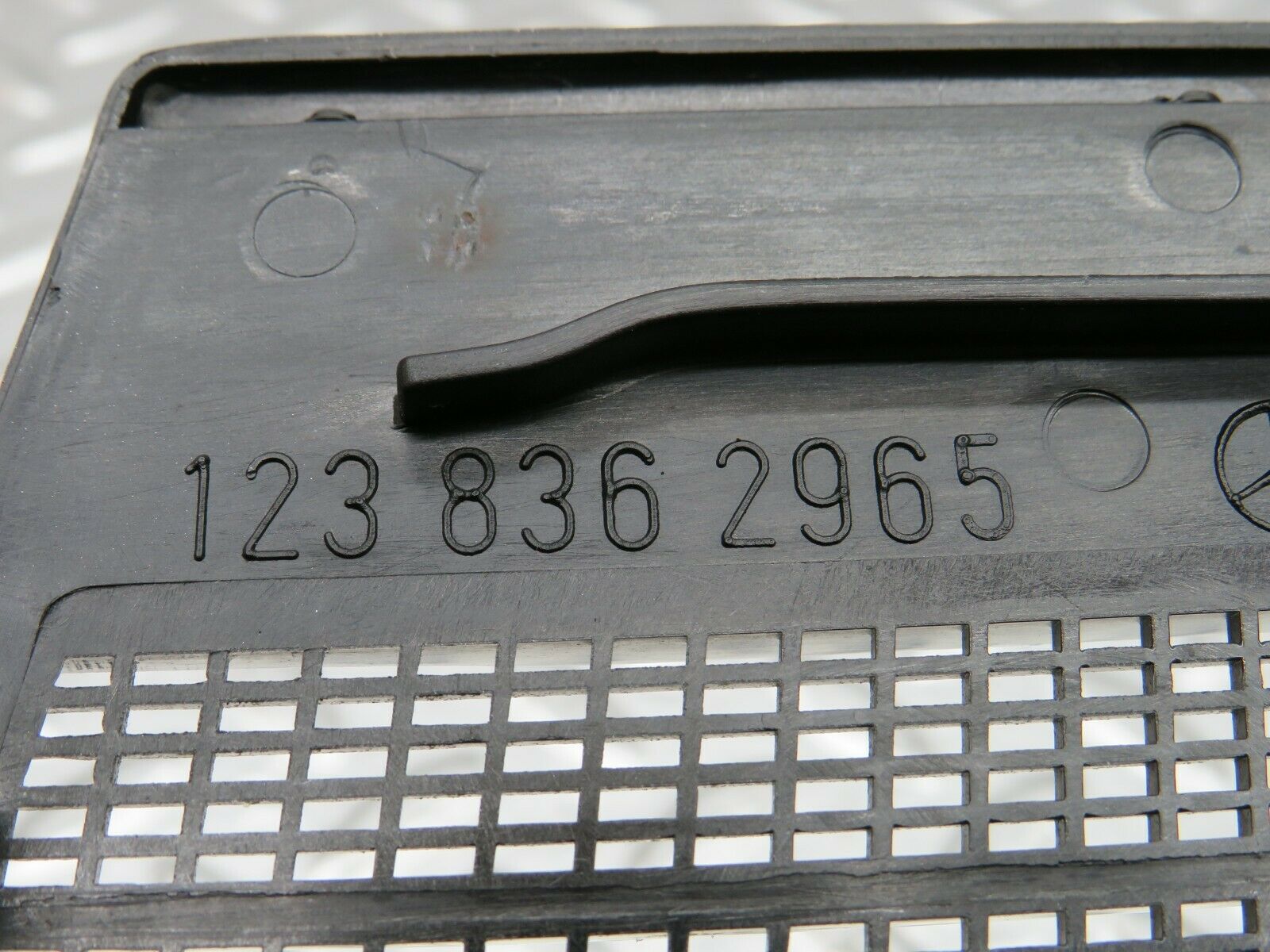 24018 Mercedes-Benz W123 280E Air Intake Grill Left Side 1238362965