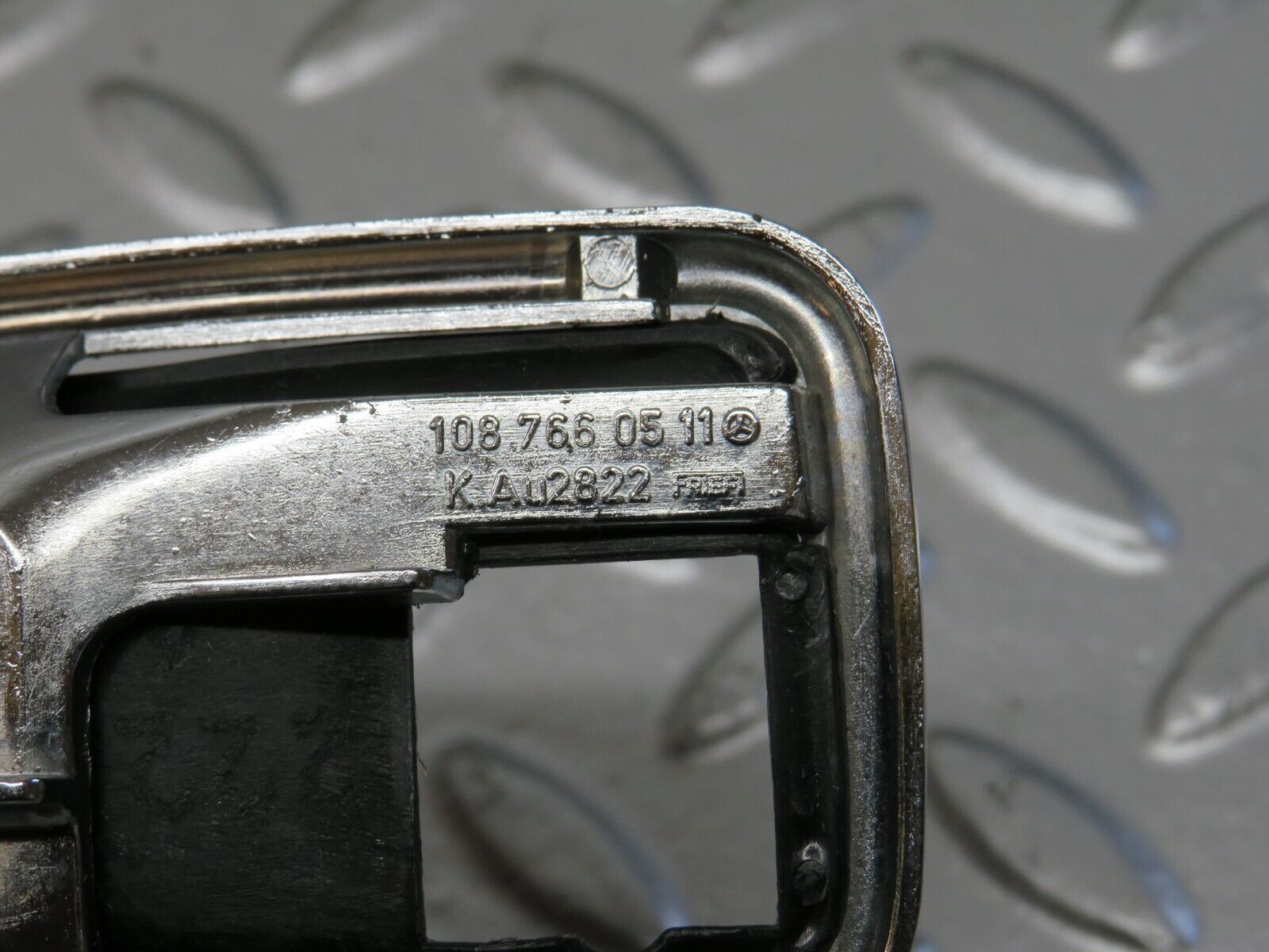 29688 Mercedes-Benz W123 230E Chrome Frame For Door Opener Left 1087660511