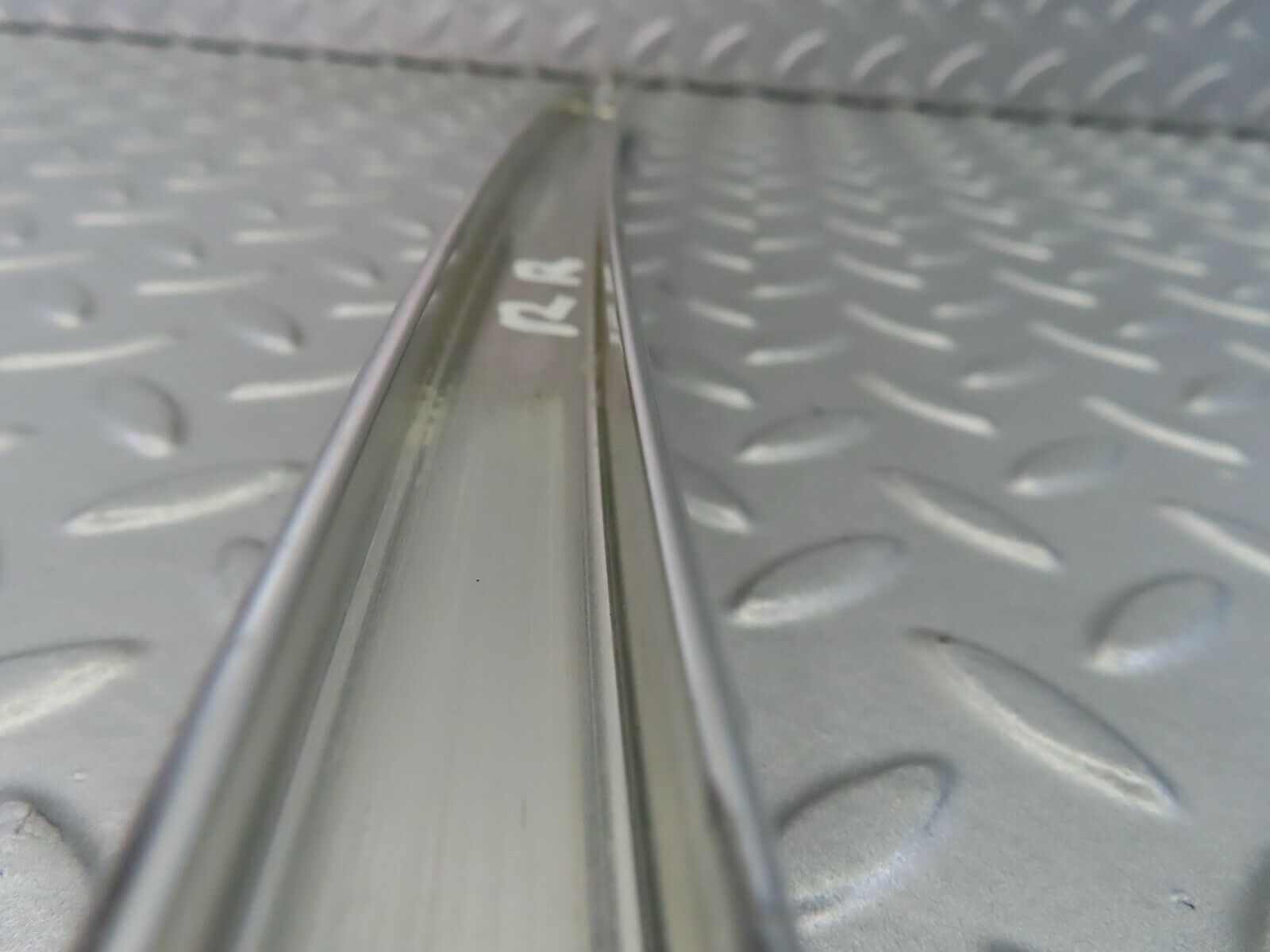 7280 Mercedes-Benz W116 450SE Rear Right Chrome Window Channel