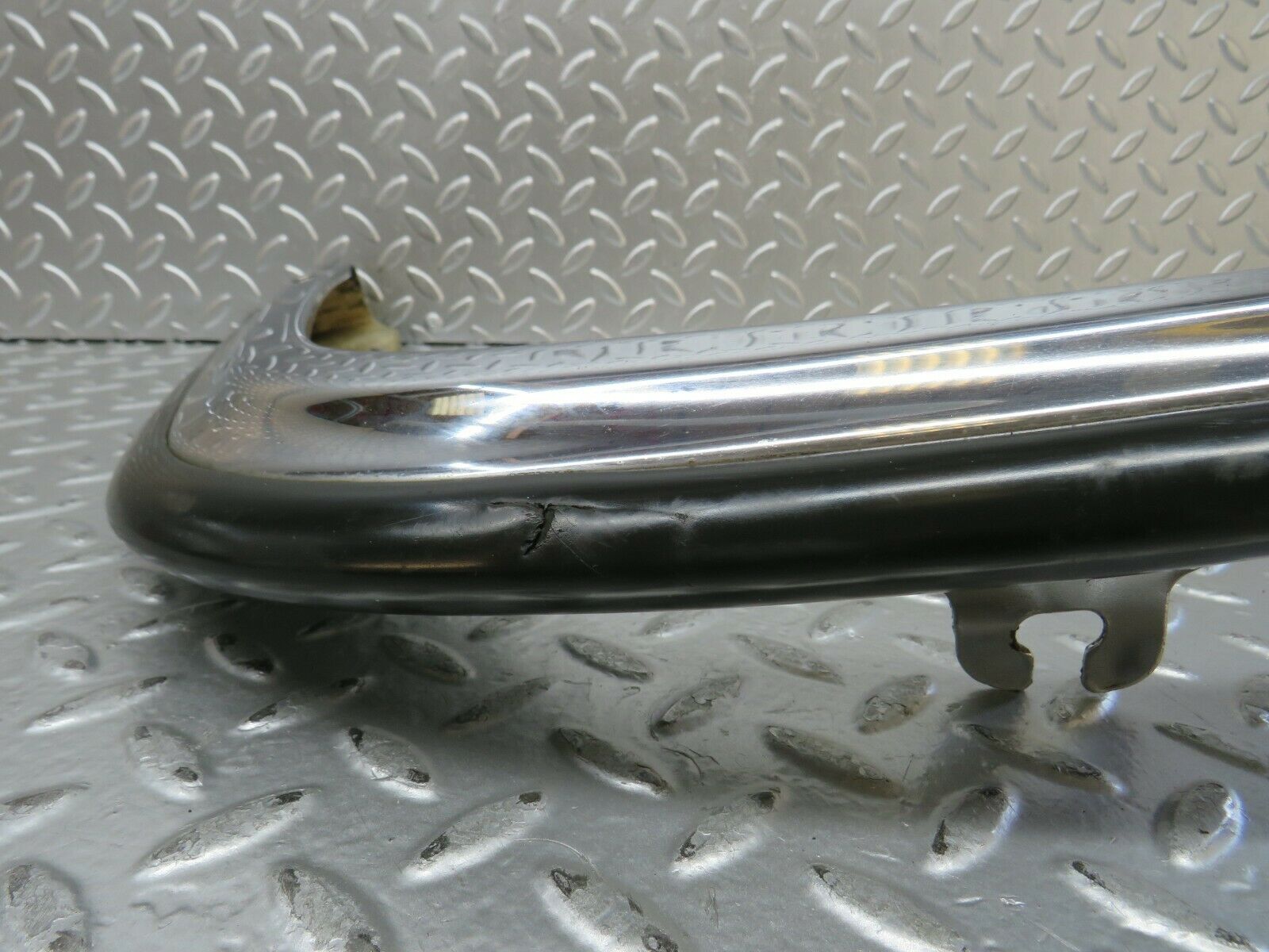 23239 Mercedes-Benz W116 350SE Front Left Upper Bumper Corner 1168800170