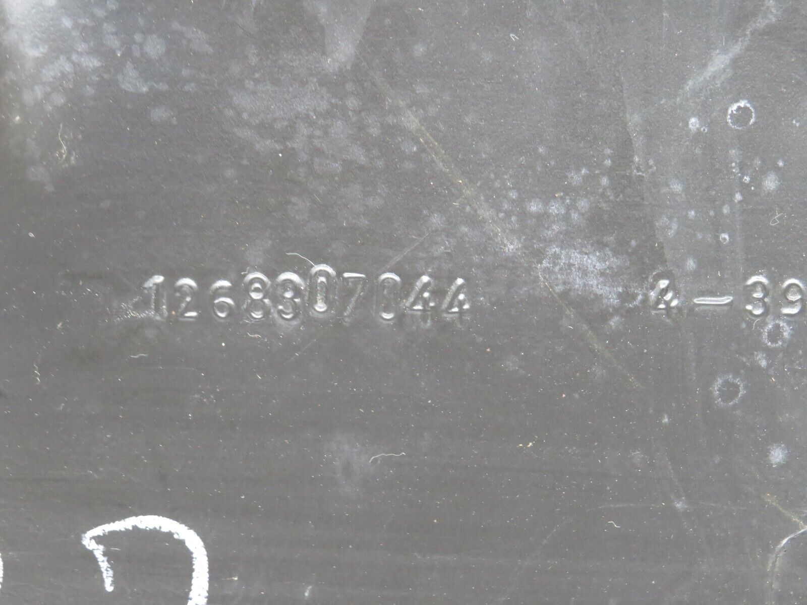 37080 Mercedes-Benz C126 420SEC Coupe Under Dash Panel Right Beige 1268300744 1268305244