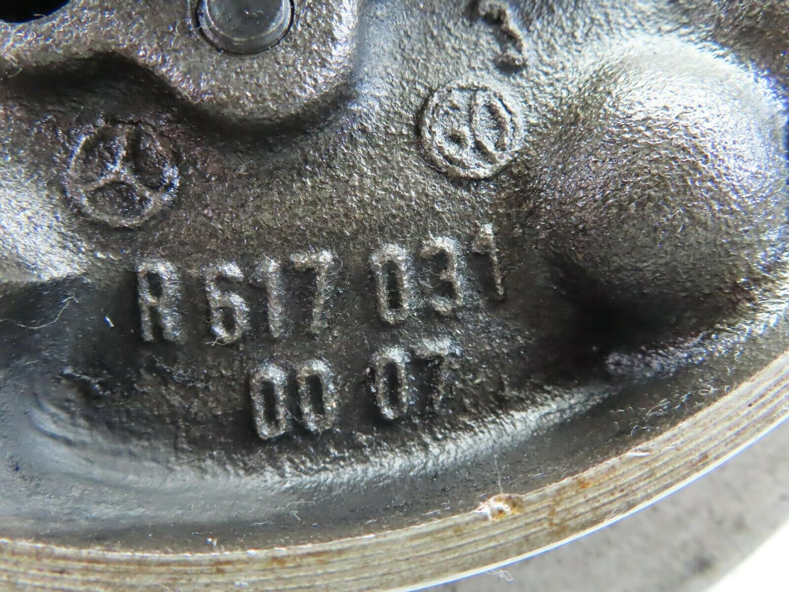 7557 Mercedes-Benz Crankshaft Vibration Damper With Pulley 6170310007