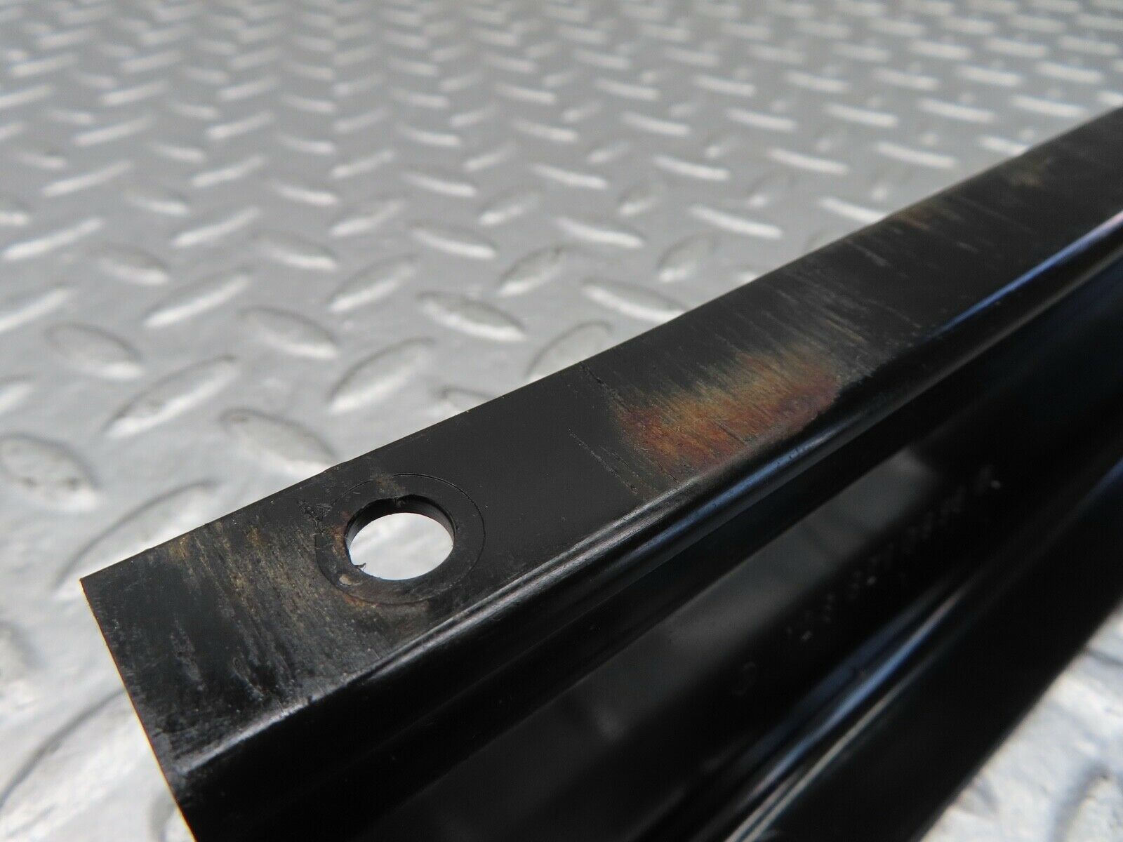 18129 Mercedes-Benz W123 200 Cable Channel Cover Front Left 1238210936