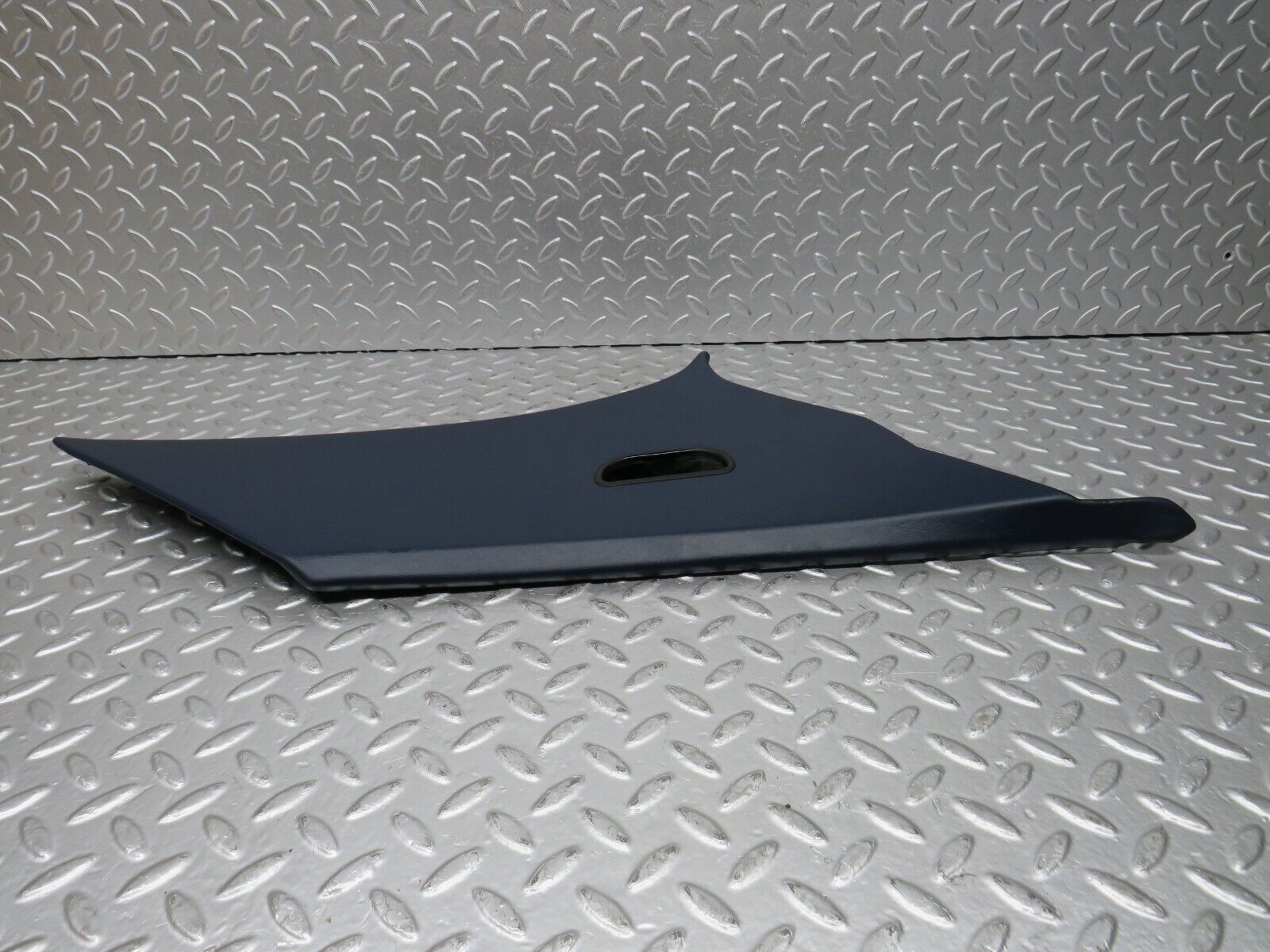 31941 Mercedes-Benz W123 230E C Pillar Cover Panel Left Side Blue 1236900325