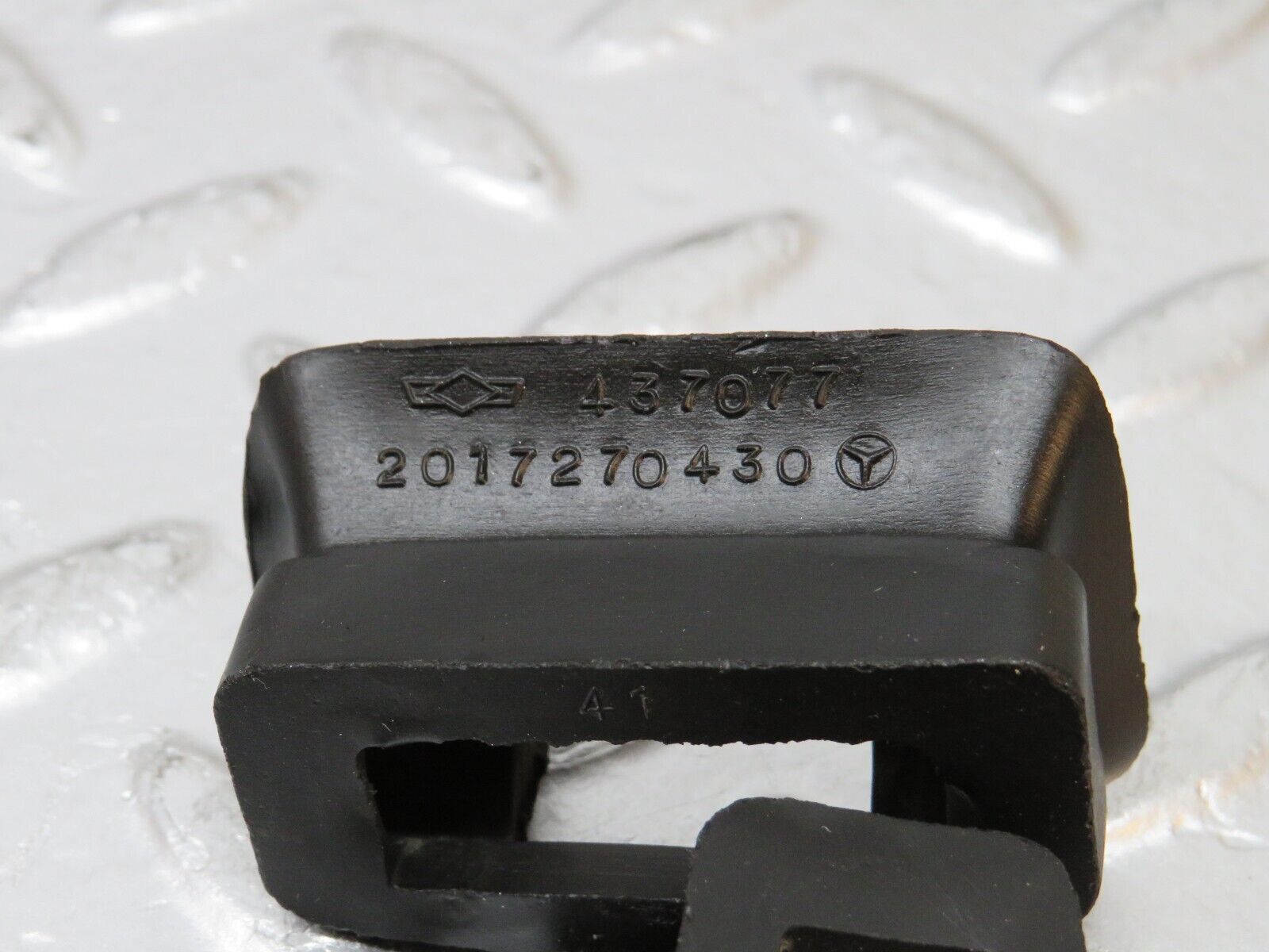 31254 Mercedes-Benz S124 220TE Wagon Door Check Strap Rubber Seal 2017270430