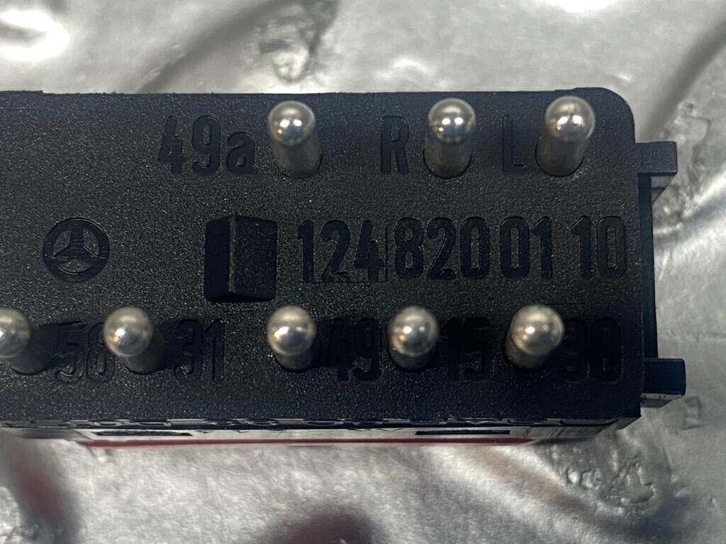 30567 Mercedes-Benz W124 230E Hazard Warning Light Switch 1248200110