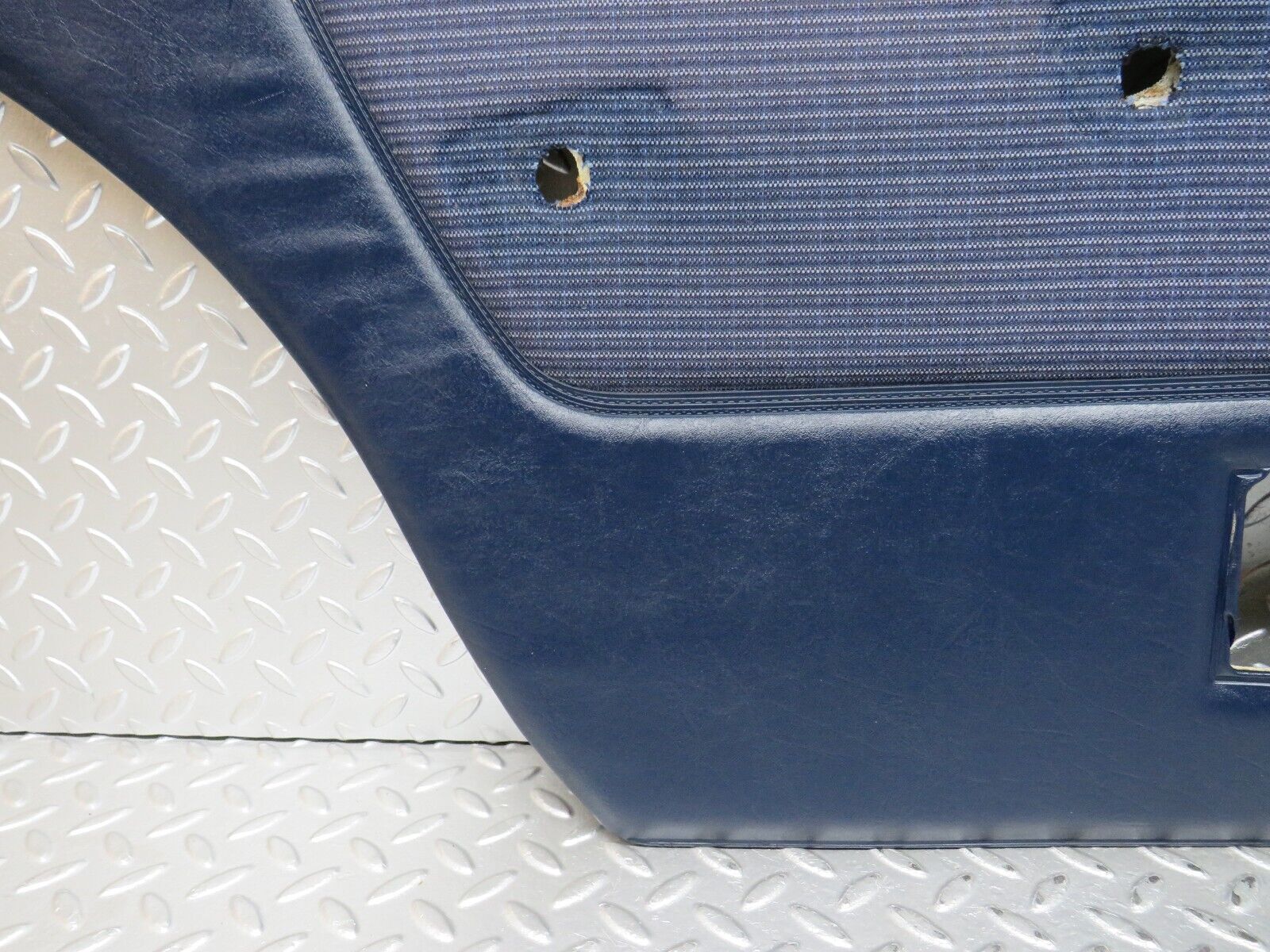 31938 Mercedes-Benz W123 230E Rear Left Door Card Blue