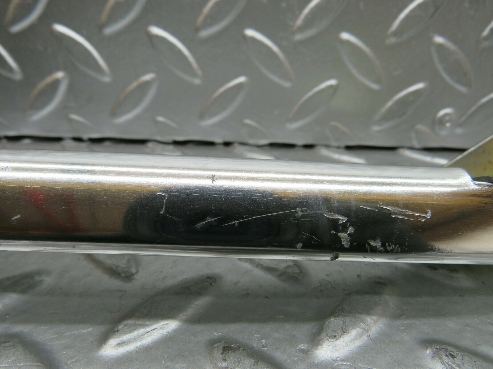 24020 Mercedes-Benz W123 280E Rear Left Door Chrome Window Channel