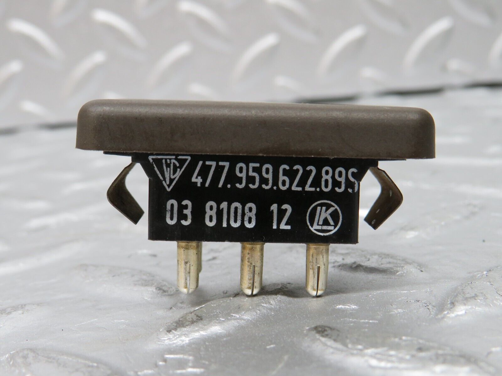 29983 Porsche 924 Door Electric Window Switch Brown 47795962289