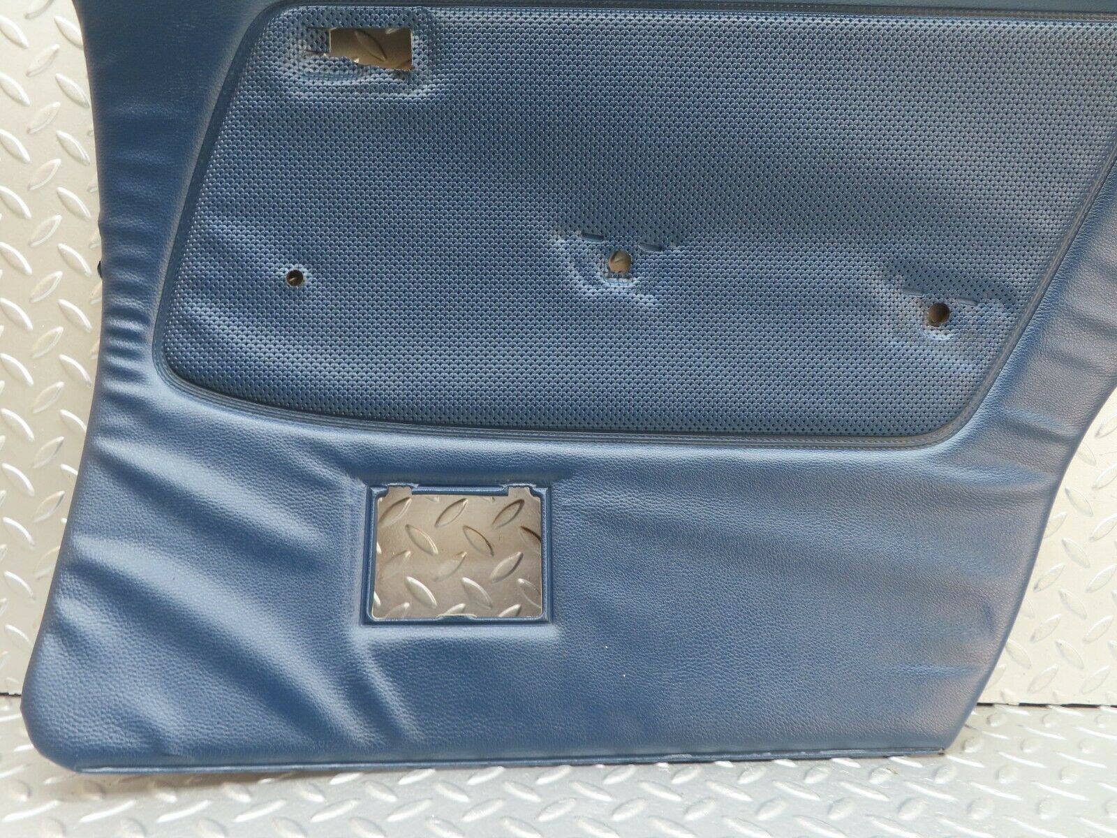 18024 Mercedes-Benz W123 200 Rear Right Door Card Blue