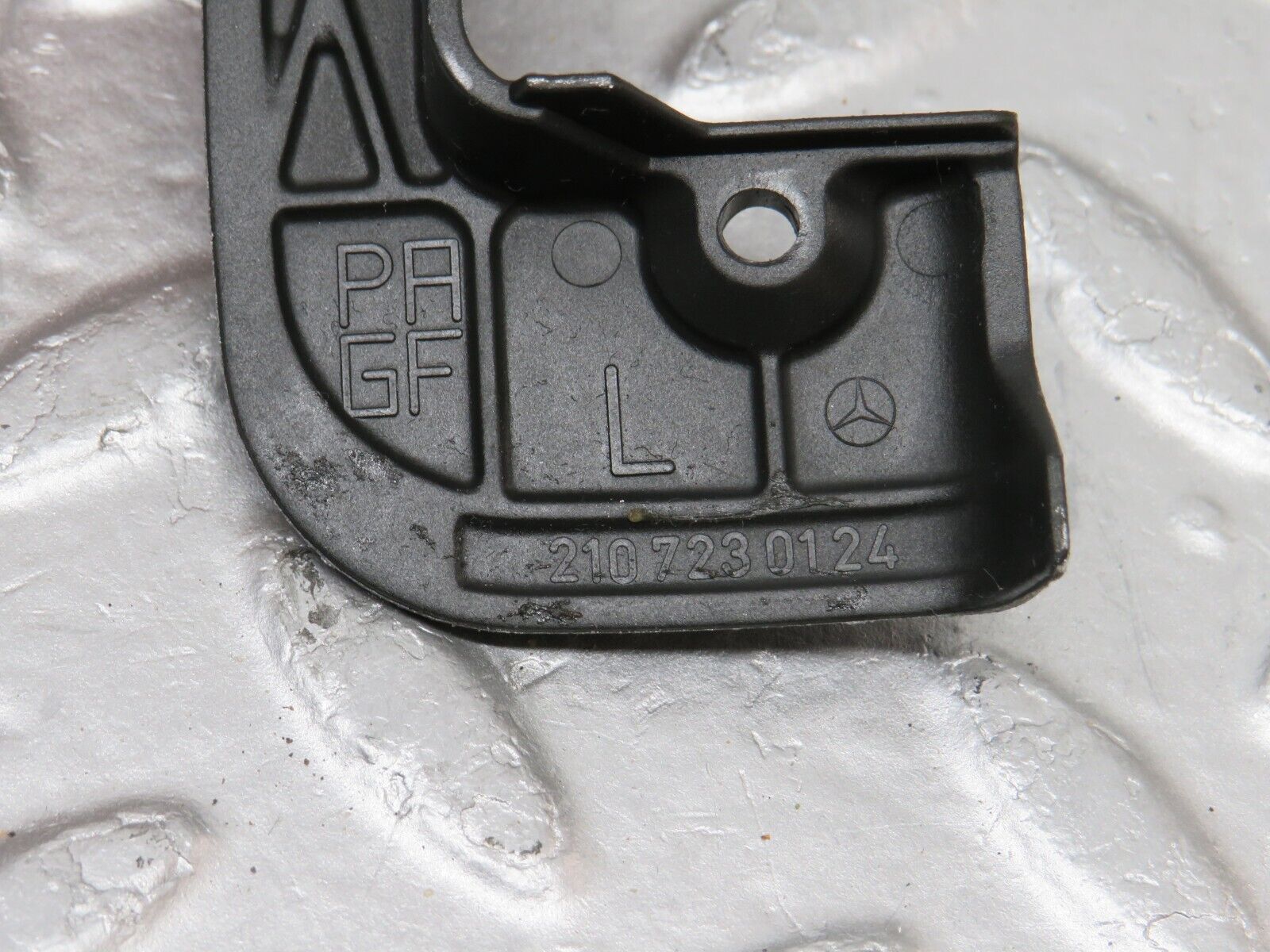 34739 Mercedes-Benz W210 320E Door Lock Cover Pair 2107230124 2107230224