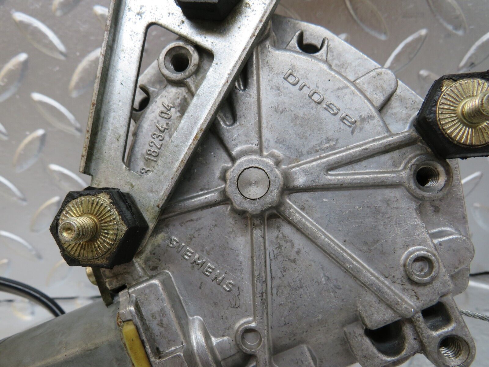 25803 Mercedes-Benz W124 280E Rear Left Power Window Regulator With Motor