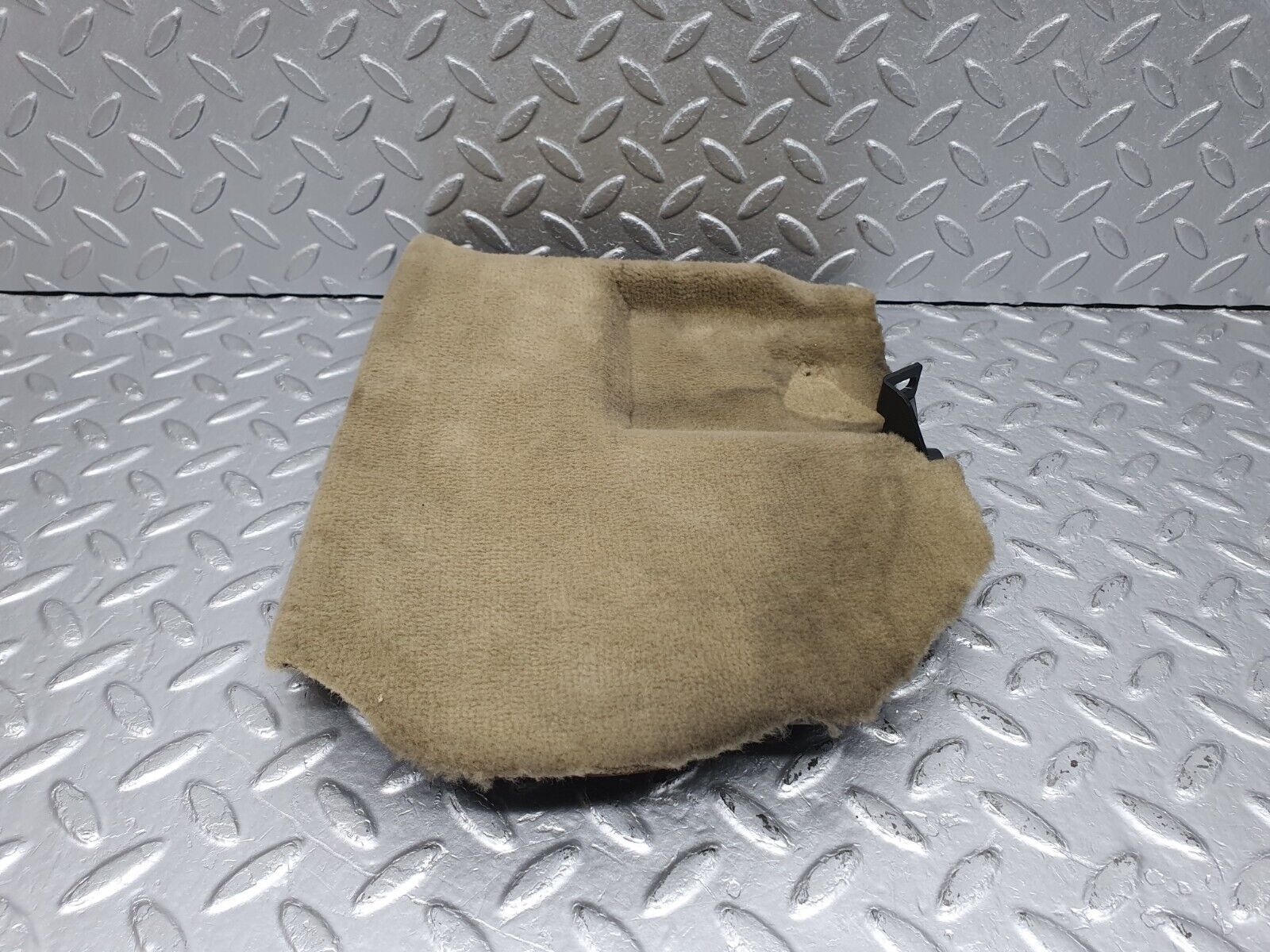 41153 Mercedes-Benz W126 300SE Kick Panel Left Side Beige 1266880306