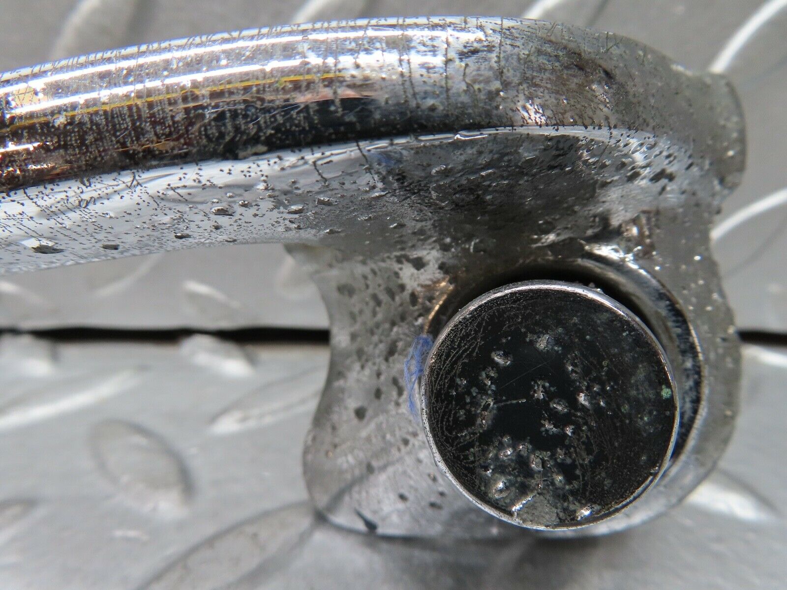 18601 Mercedes-Benz W120 W121 Ponton Exterior Chrome Door Handle Rear Left