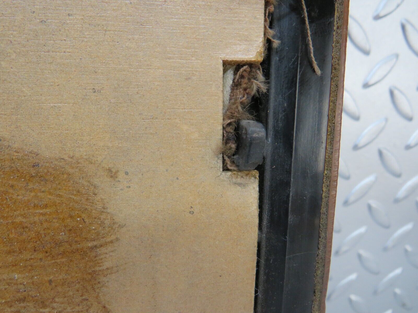 26019 Mercedes-Benz W116 450SE Rear Right Door Card Brown 1167370270