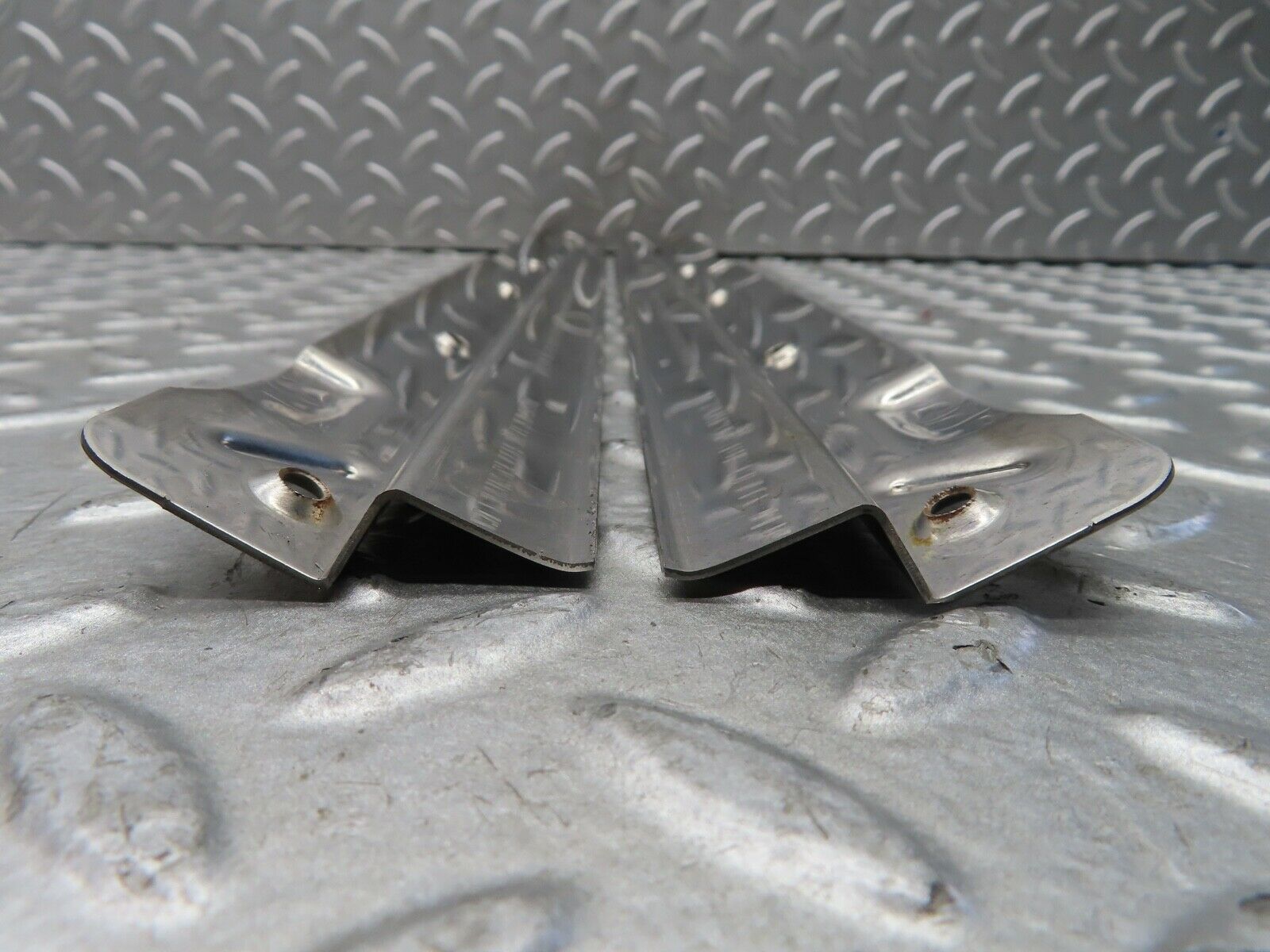 19745 Mercedes-Benz C140 CL420 Coupe Sunroof Chrome Trim Pair