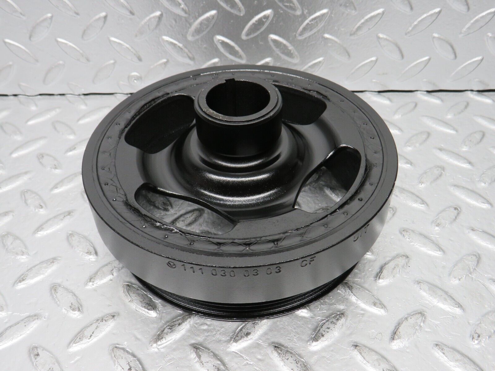 31526 Mercedes-Benz S124 220TE Wagon Crankshaft Vibration Damper 1110300303