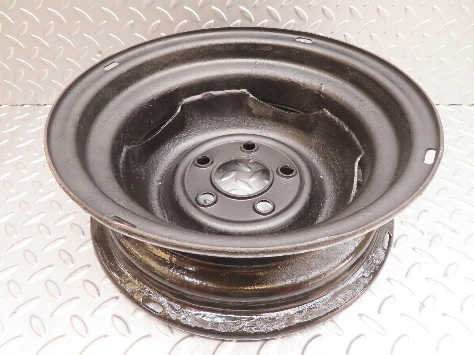 0130 Mercedes-Benz W120 PONTON Steel Wheel Rim 4.5kx13