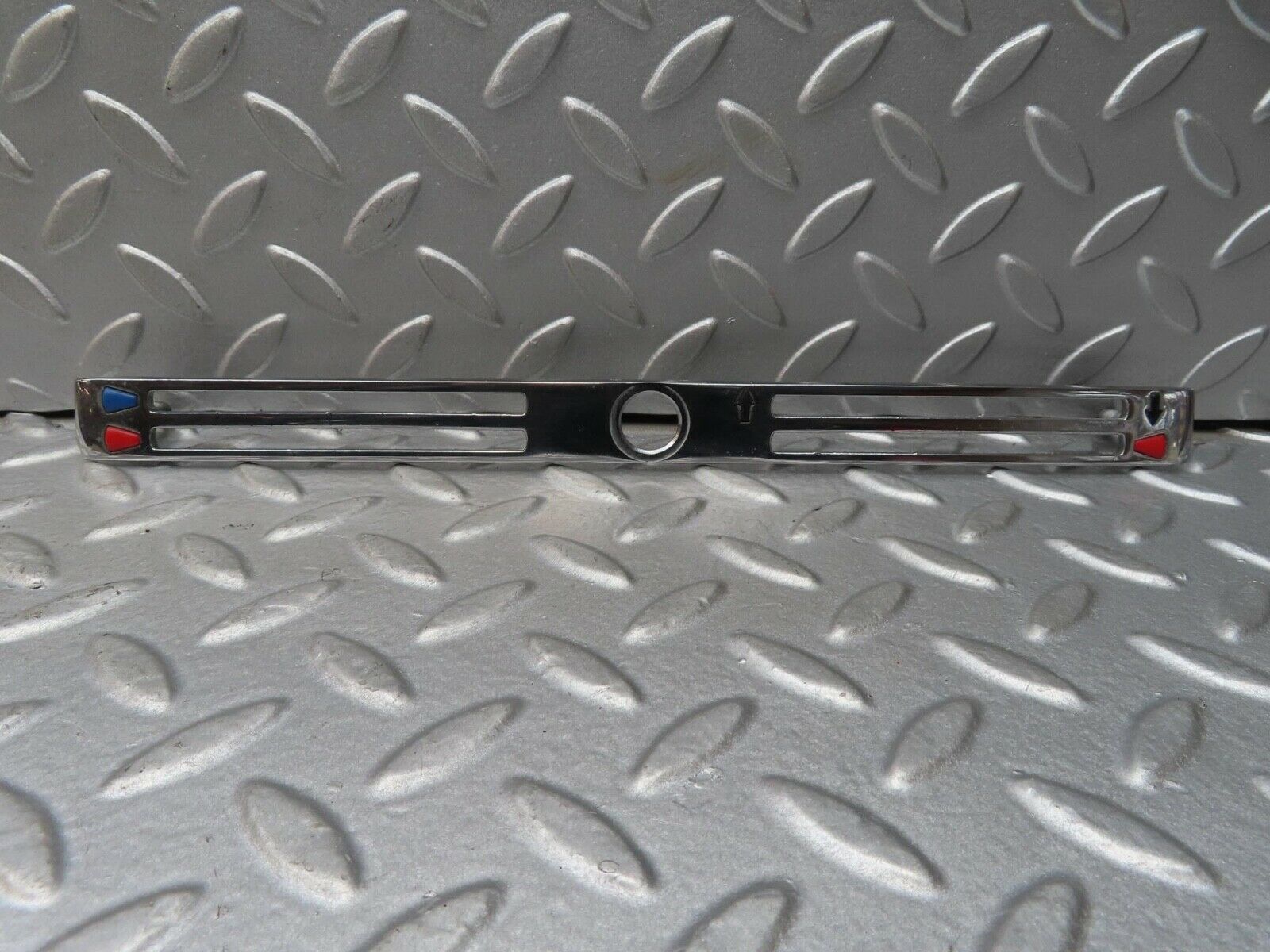 13199 Mercedes-Benz W111 220S Dash Centre Heater Control Chrome Trim