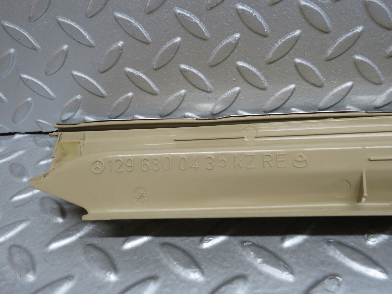 38236 Mercedes-Benz R129 280SL Coupe Right Door Sill Beige 1296800435